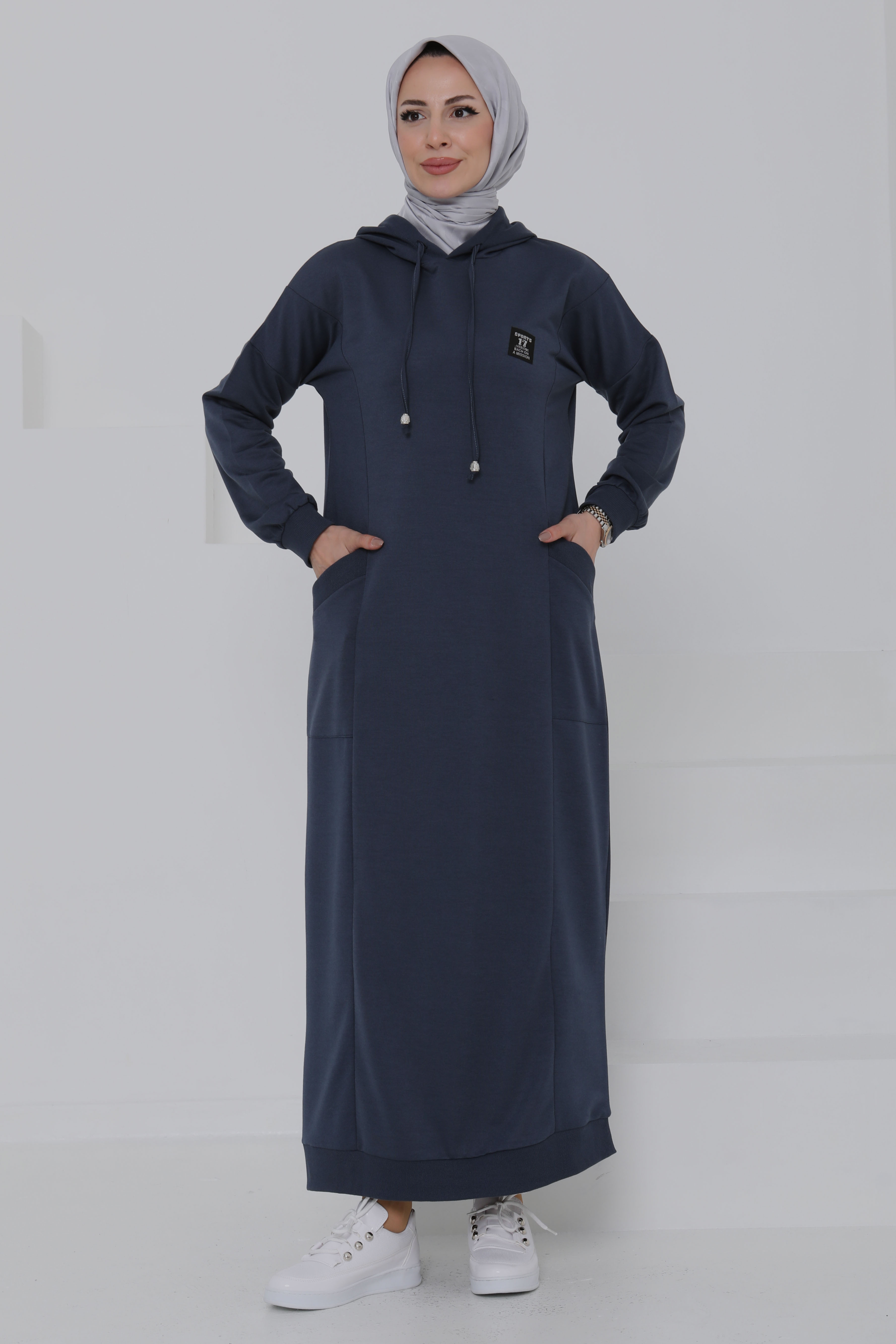 Cepli Armalı Elbise - 27048 - 2