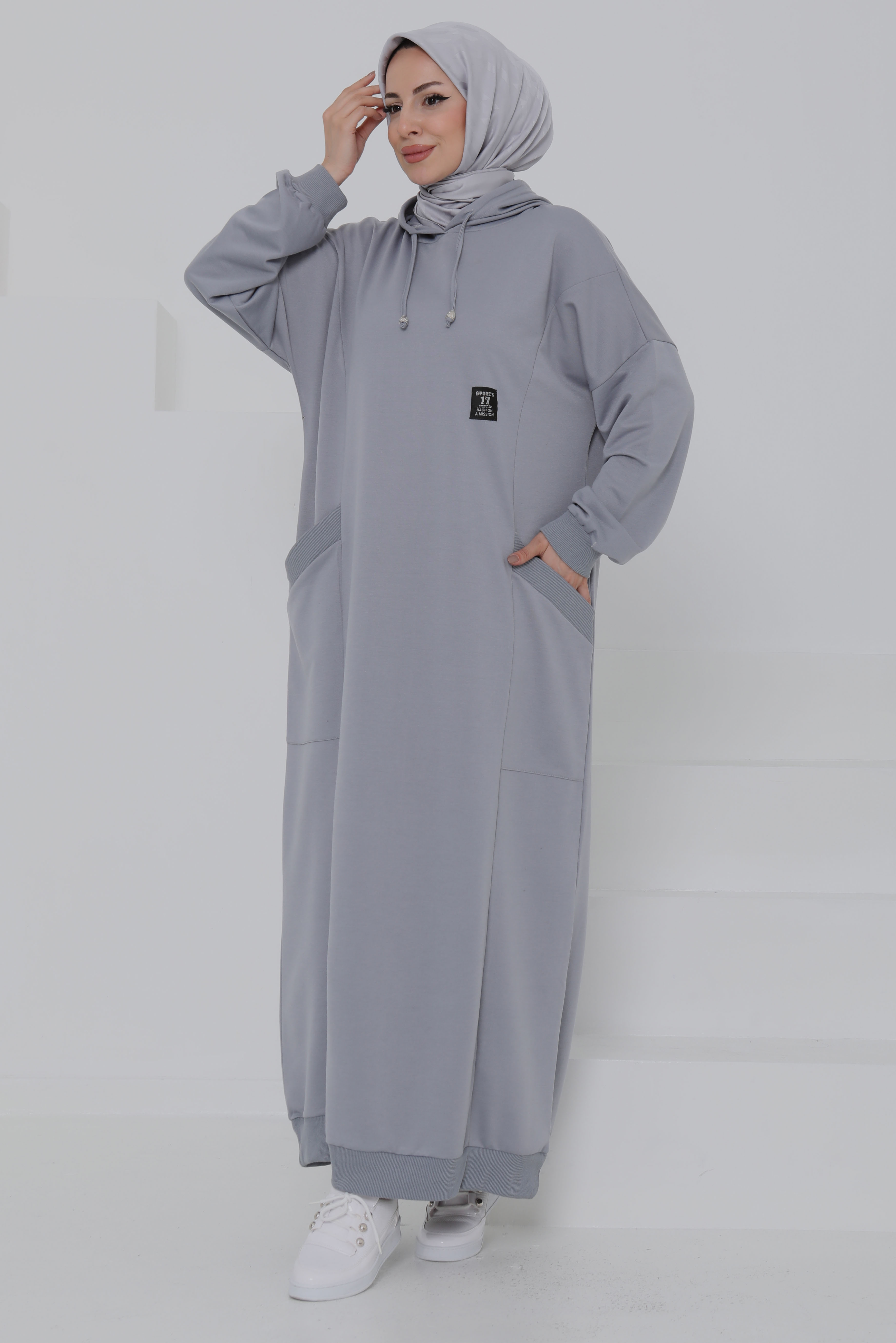 Cepli Armalı Elbise - 27048 - 1
