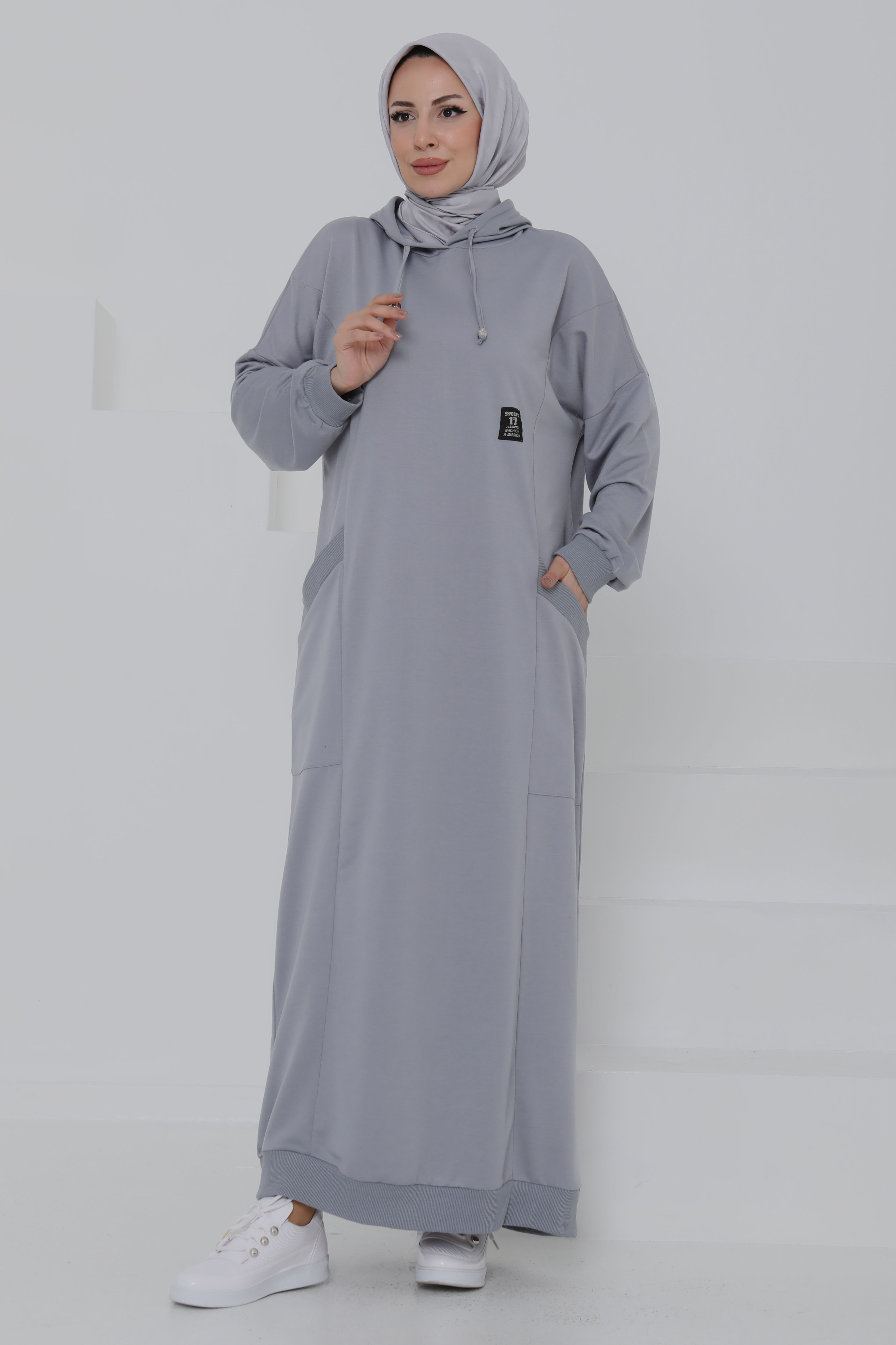 Cepli Armalı Elbise - 27048 - 2