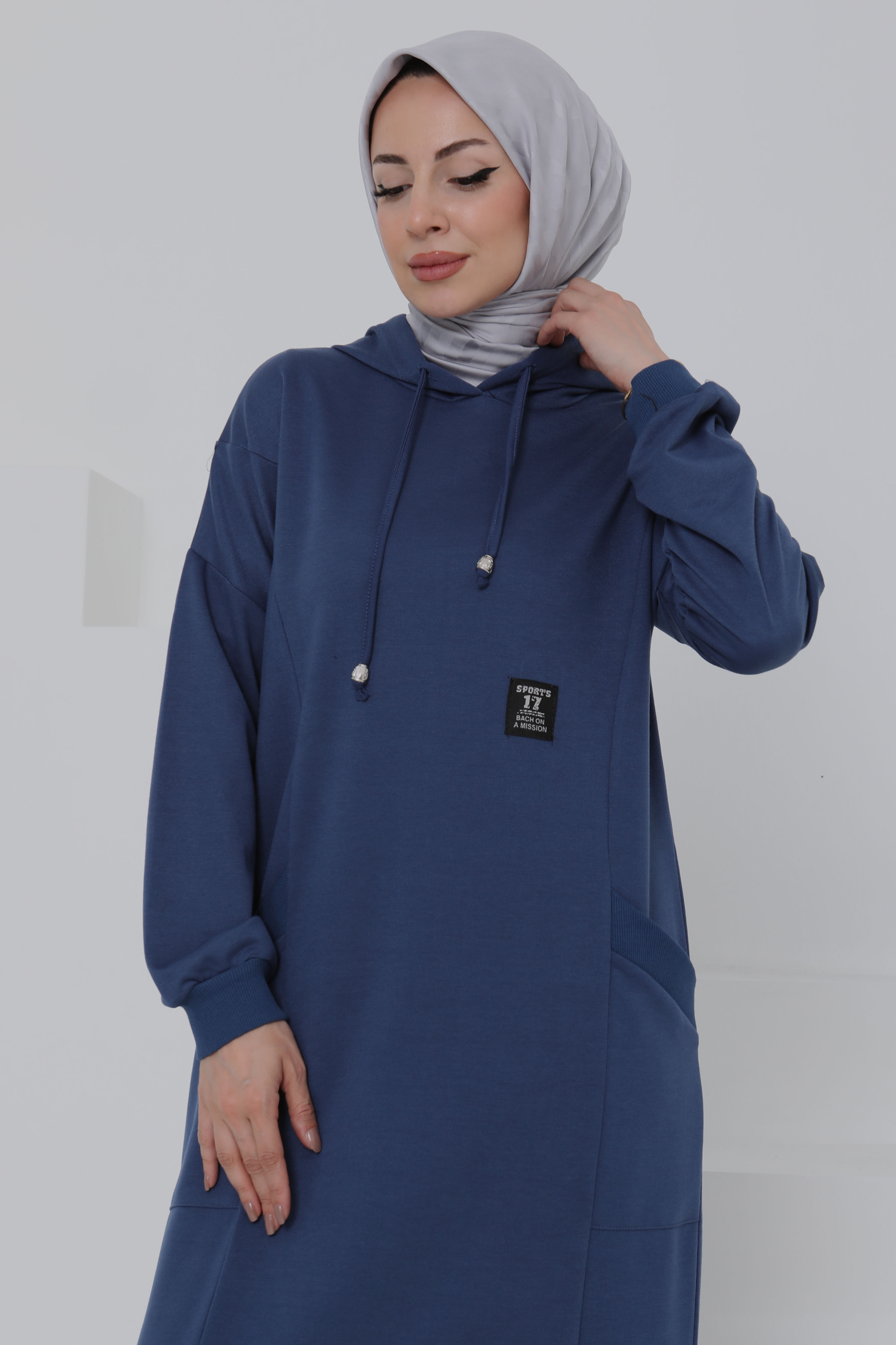 Cepli Armalı Elbise - 27048 - 4