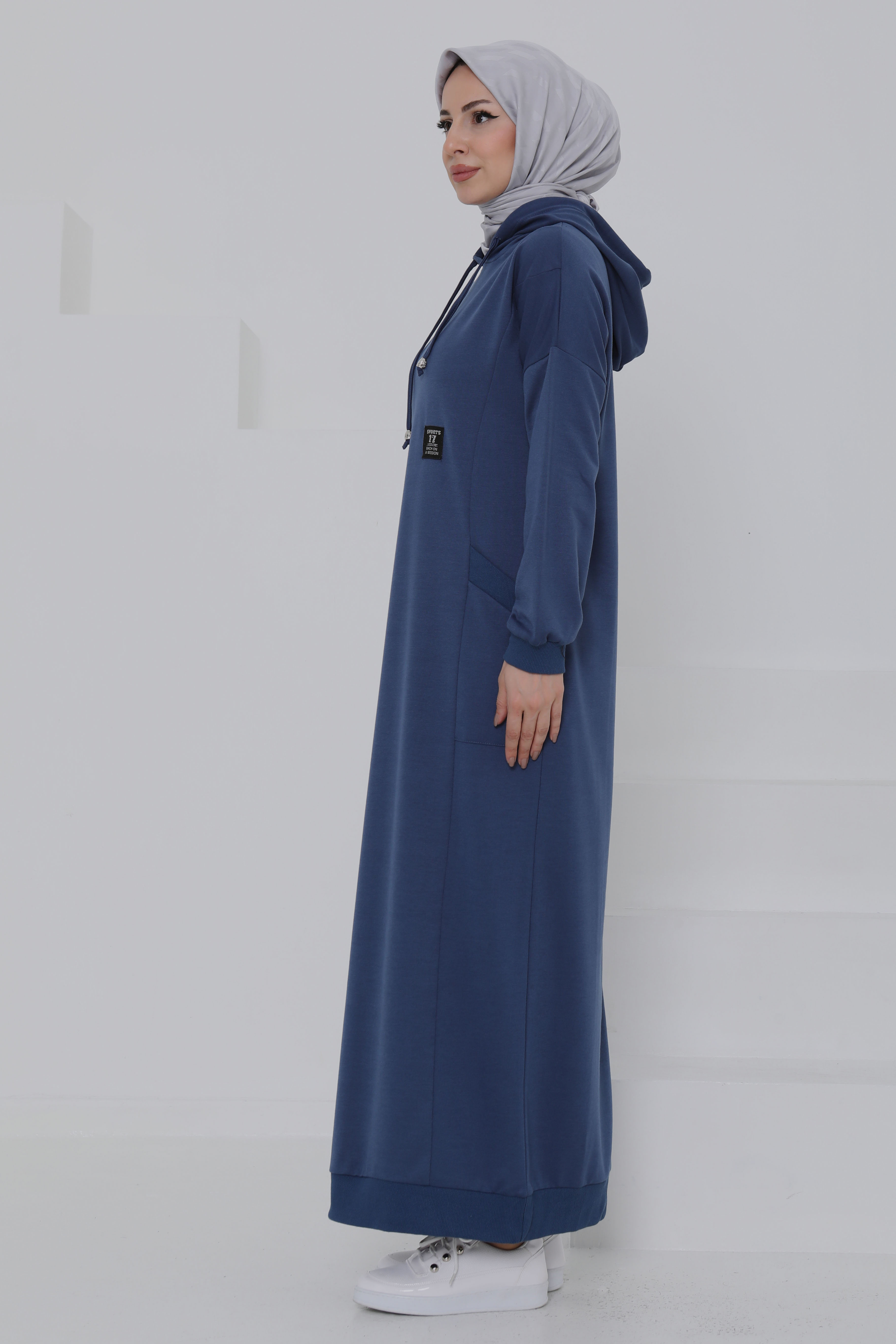Cepli Armalı Elbise - 27048 - 5