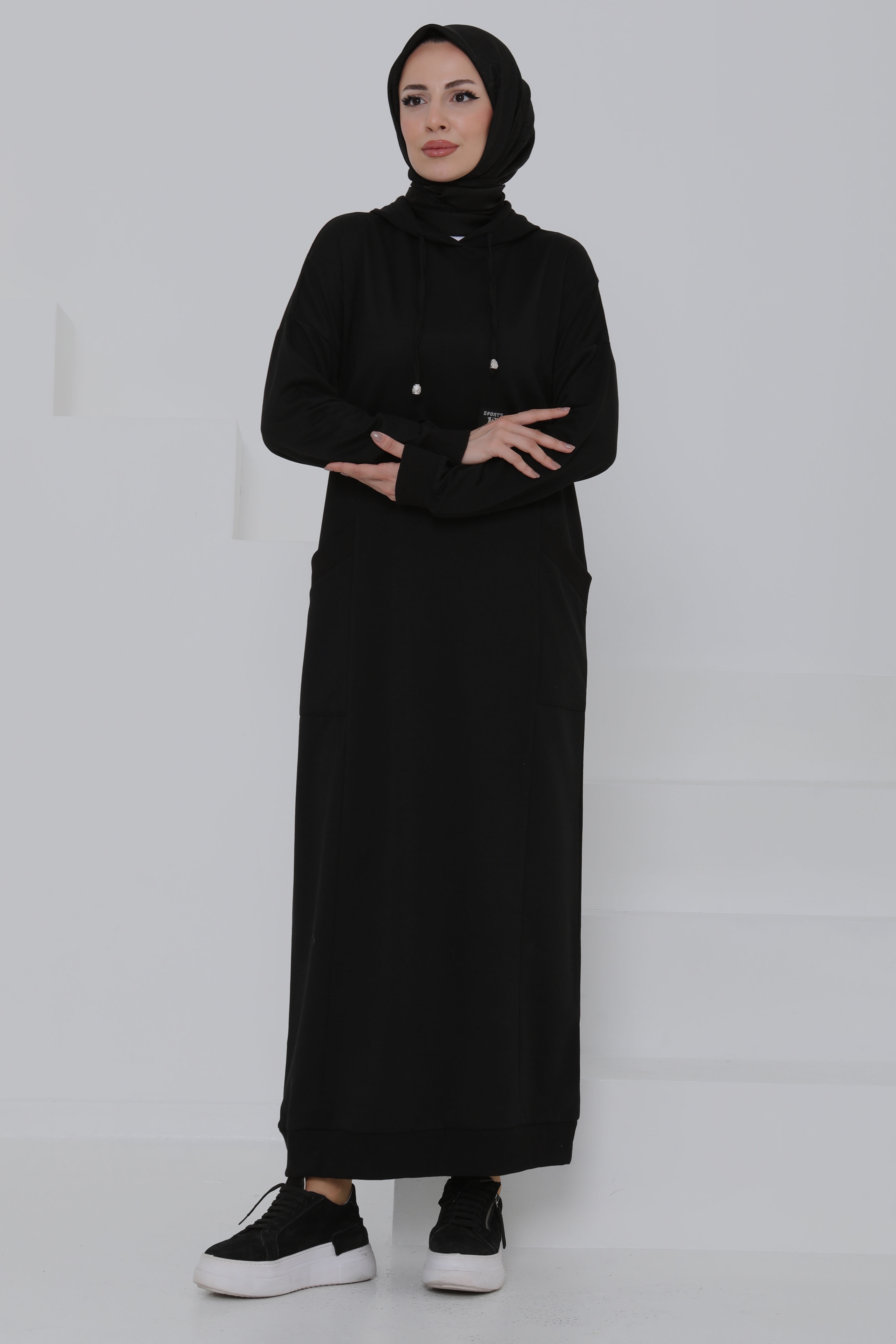Cepli Armalı Elbise - 27048 - 2