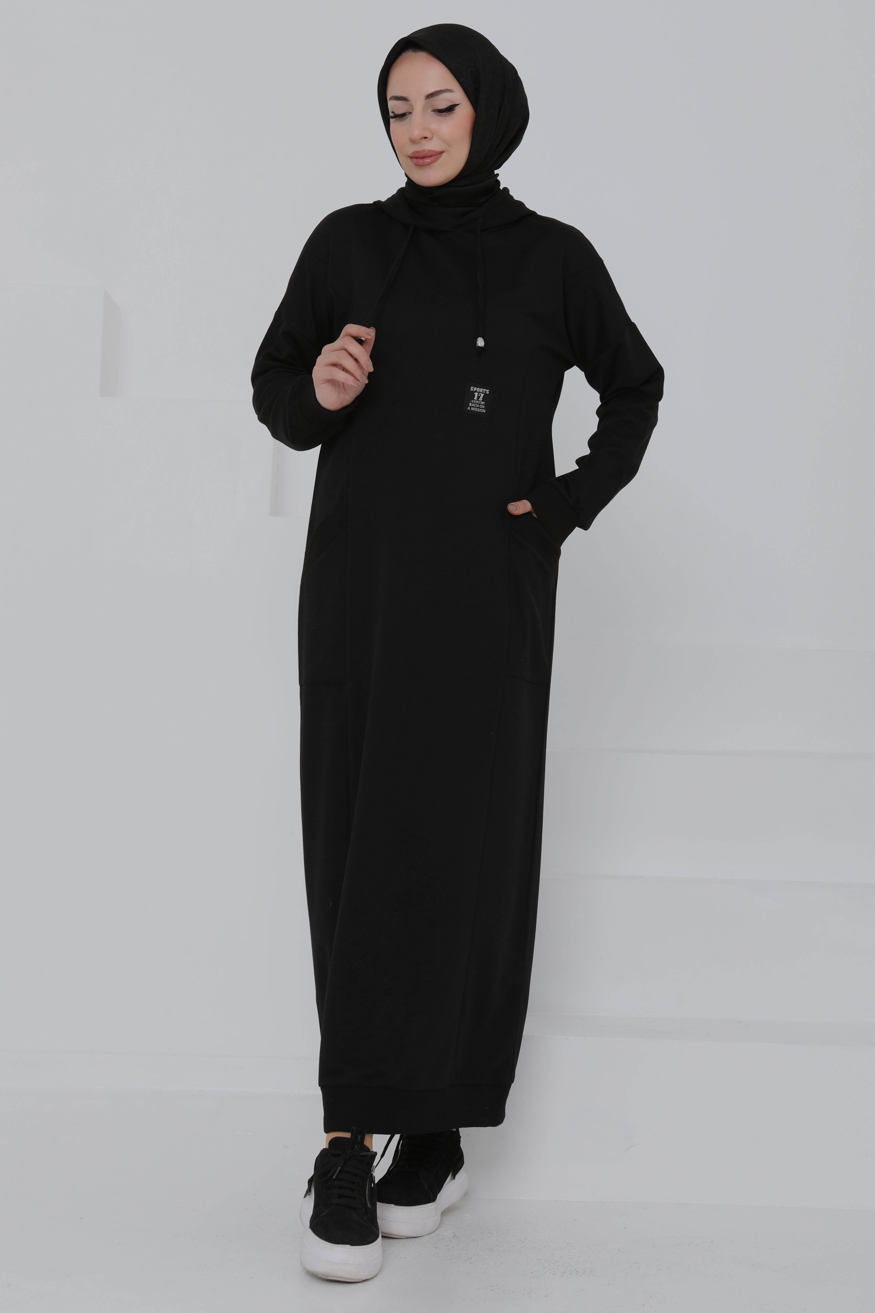 Cepli Armalı Elbise - 27048 - 6