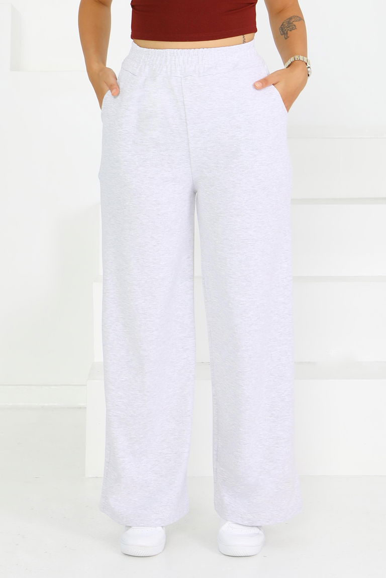 Cepli Bol Paça İki İplik Eşofman Altı - 27674 - TOFİSA