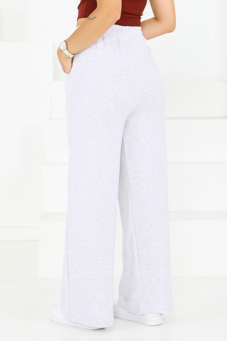 Cepli Bol Paça İki İplik Eşofman Altı - 27674 - TOFİSA