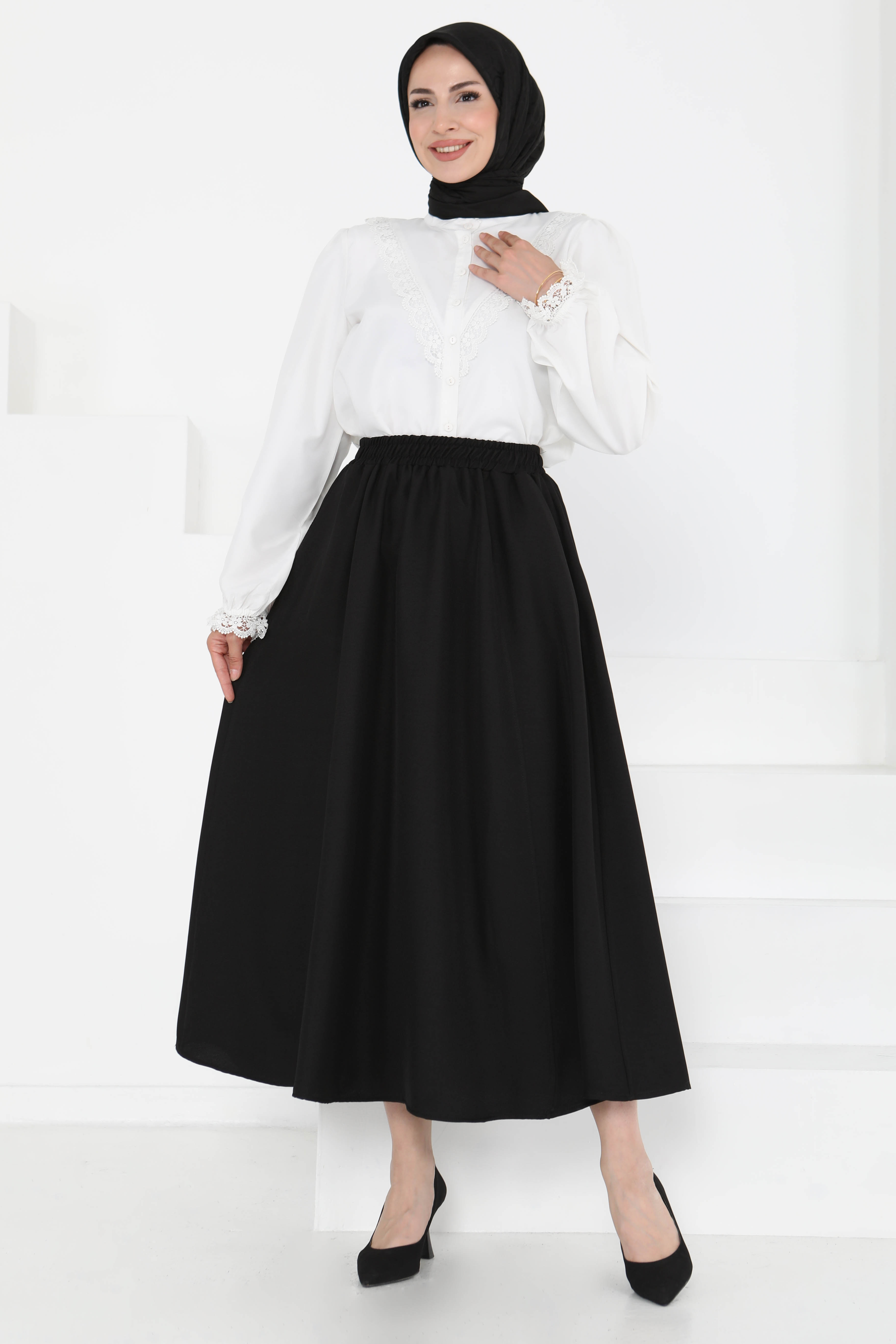 Cepli Etek Siyah - 27260 - 4