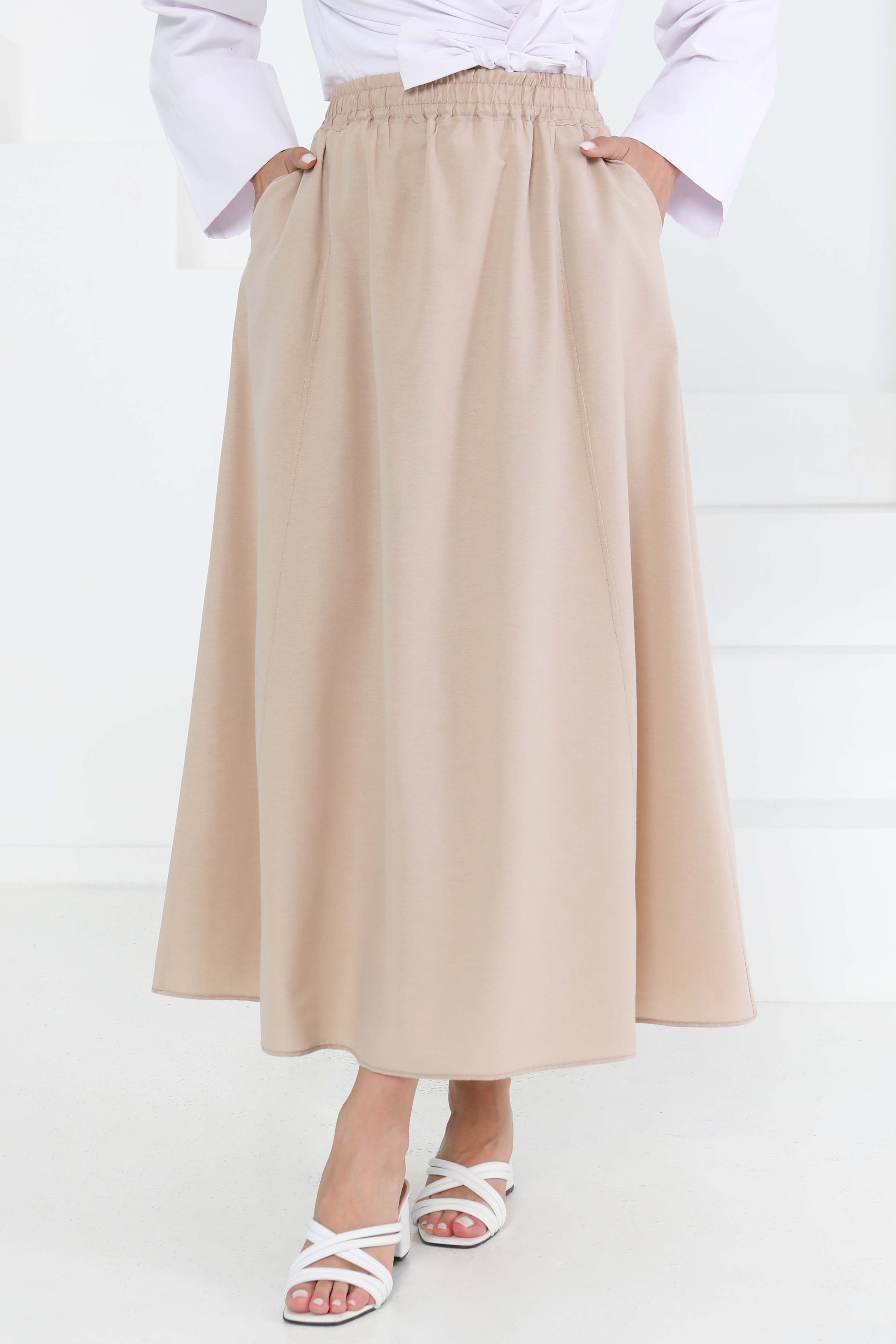 Cepli Keten Etek Bej - 27294 - 2