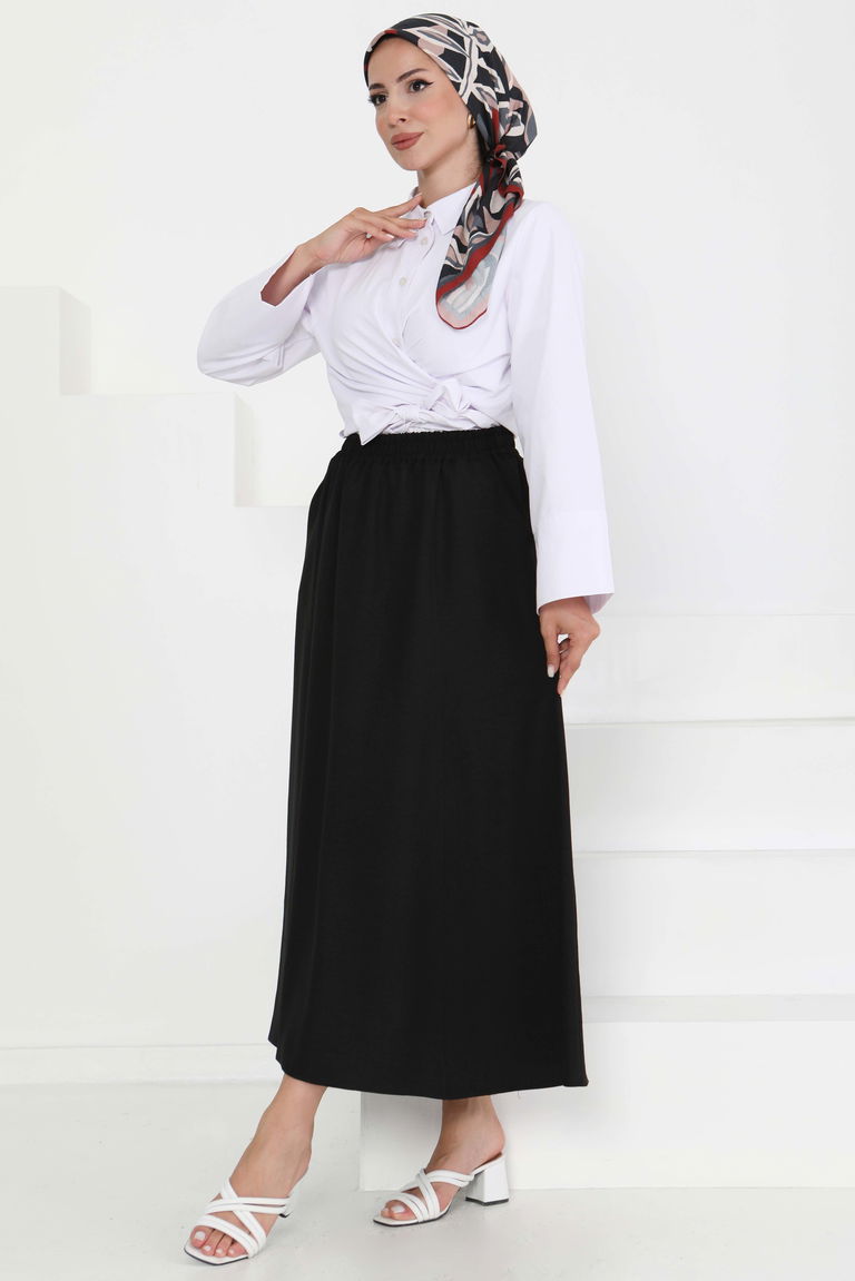 Cepli Keten Etek Siyah - 27294 - TOFİSA