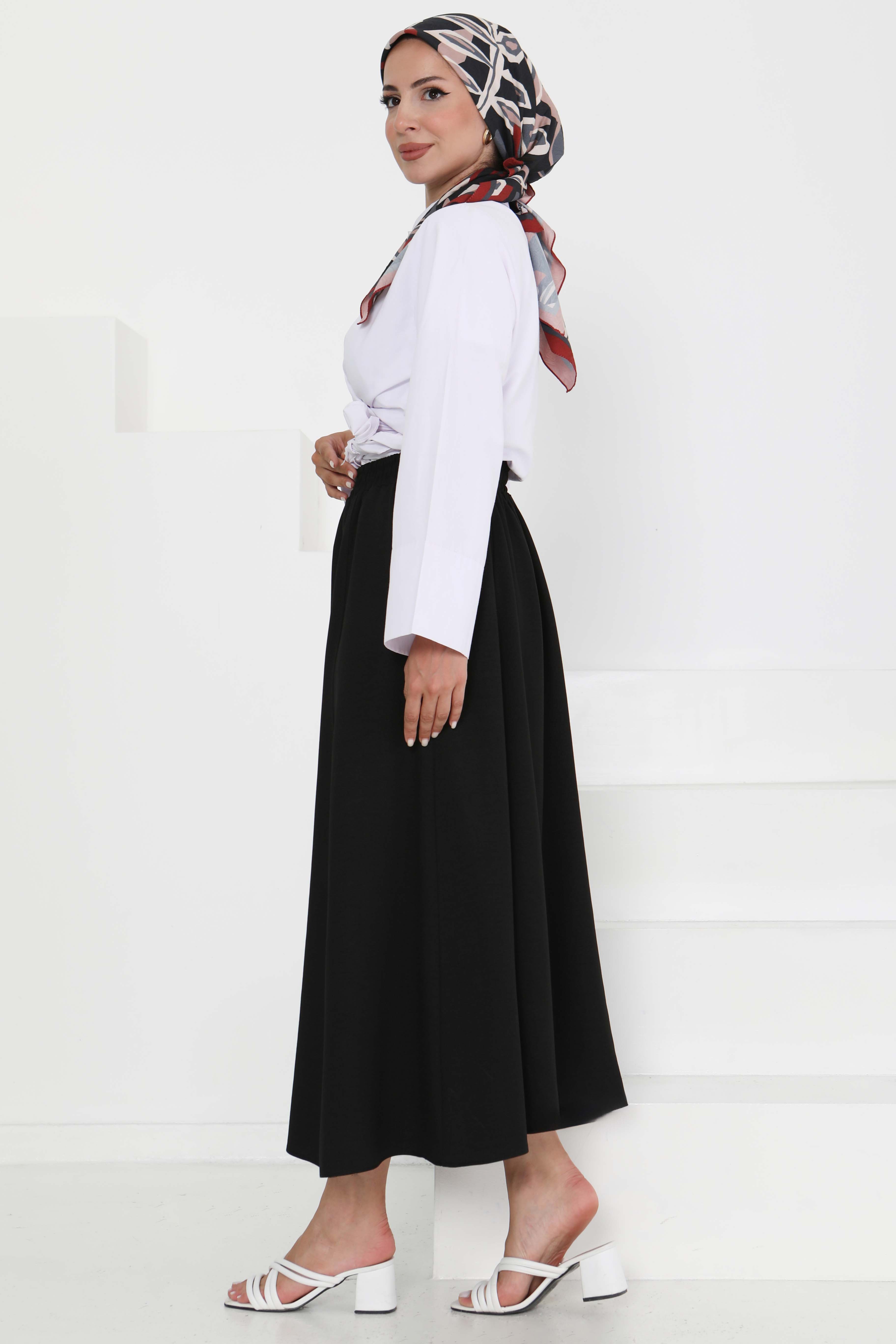 Cepli Keten Etek Siyah - 27294 - 4