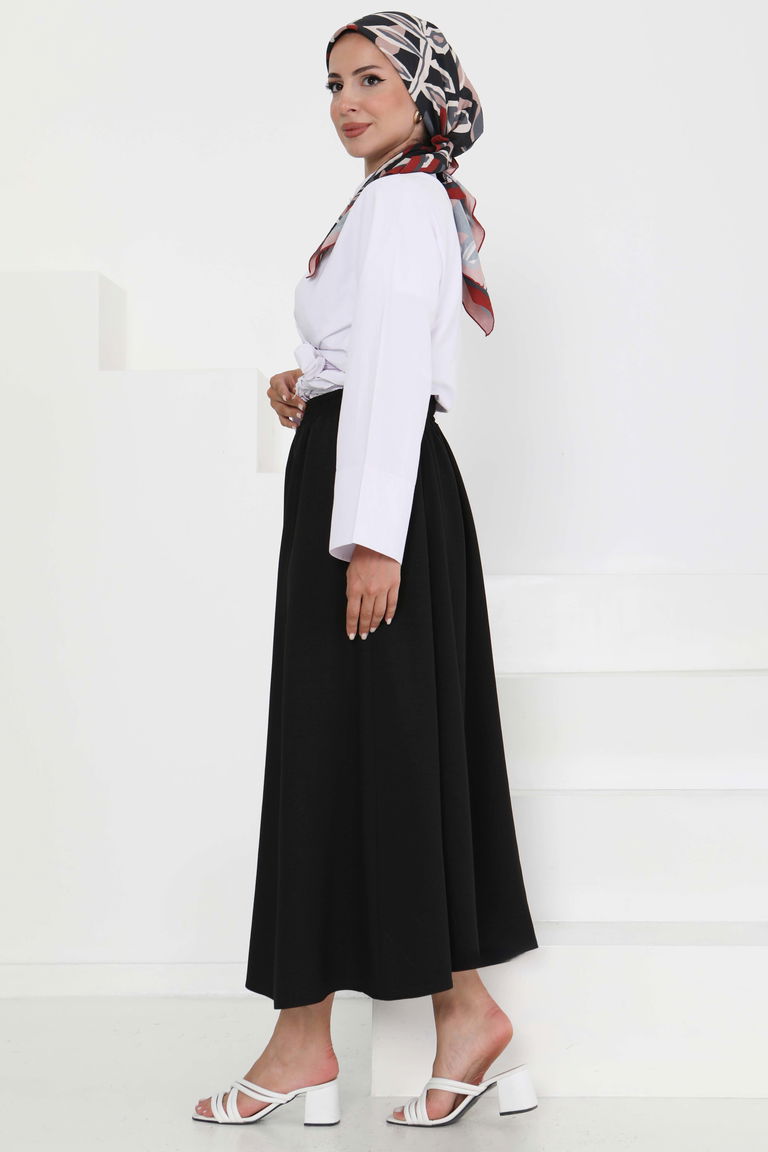 Cepli Keten Etek Siyah - 27294 - TOFİSA