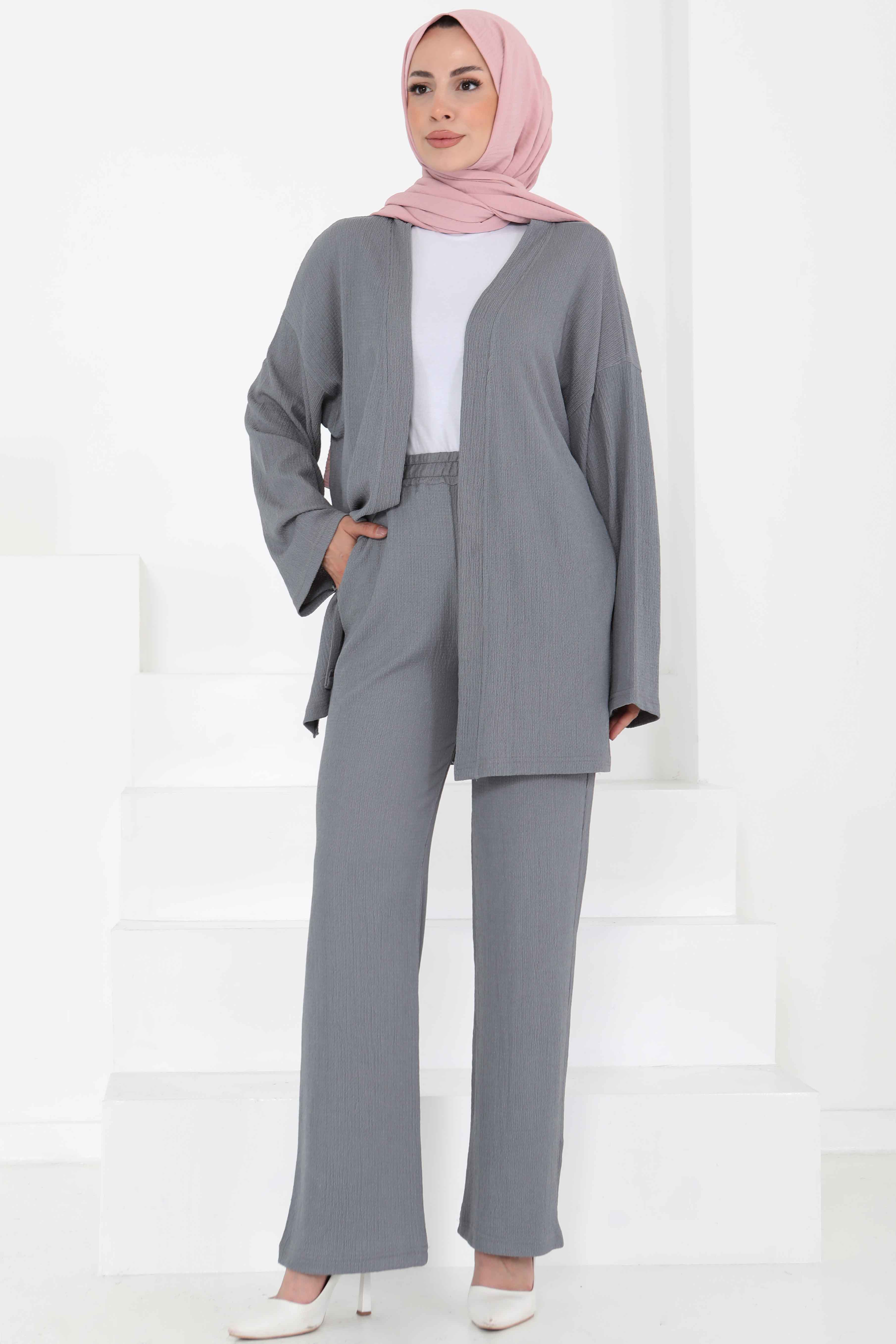 Cepli Kimono Takım - 27131 - 3