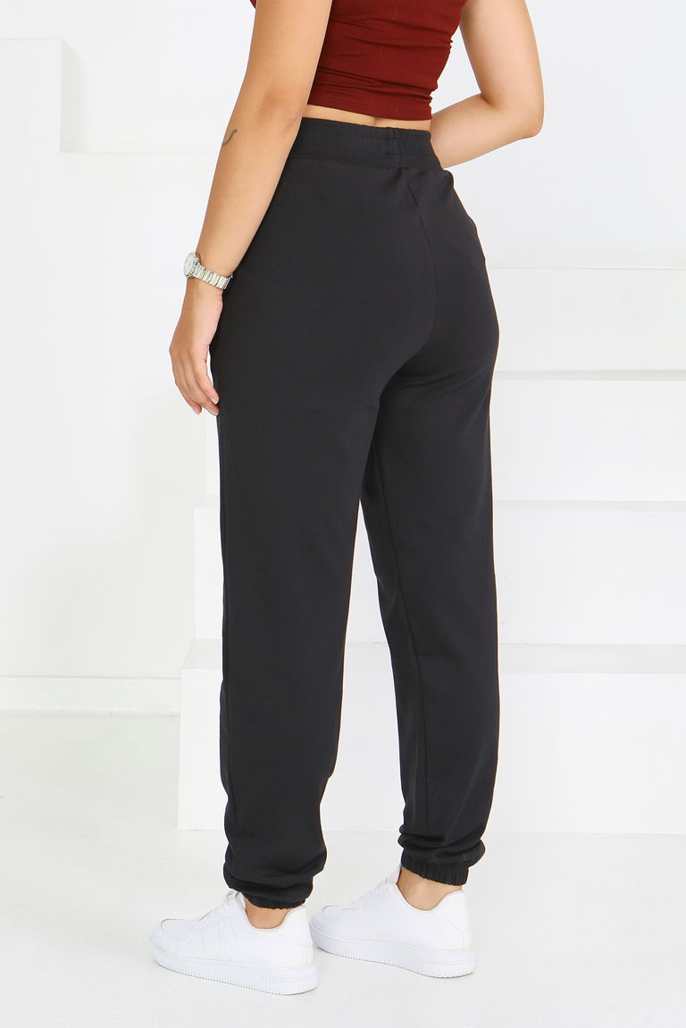 Cepli Paça Lastikli İki İplik Eşofman Altı - 27675 - TOFİSA