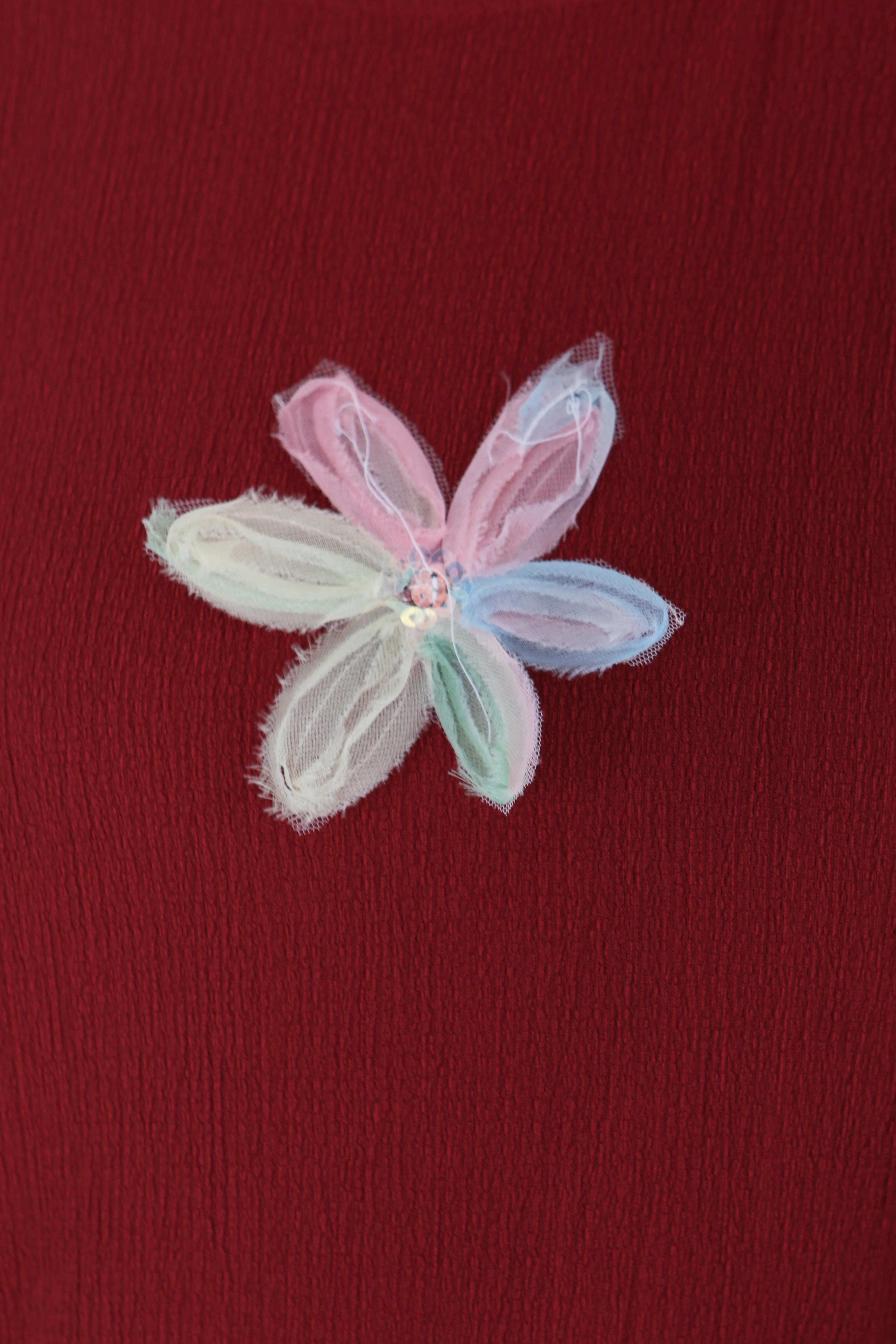 Çiçek Detaylı İkili Takım - 27371 - 4