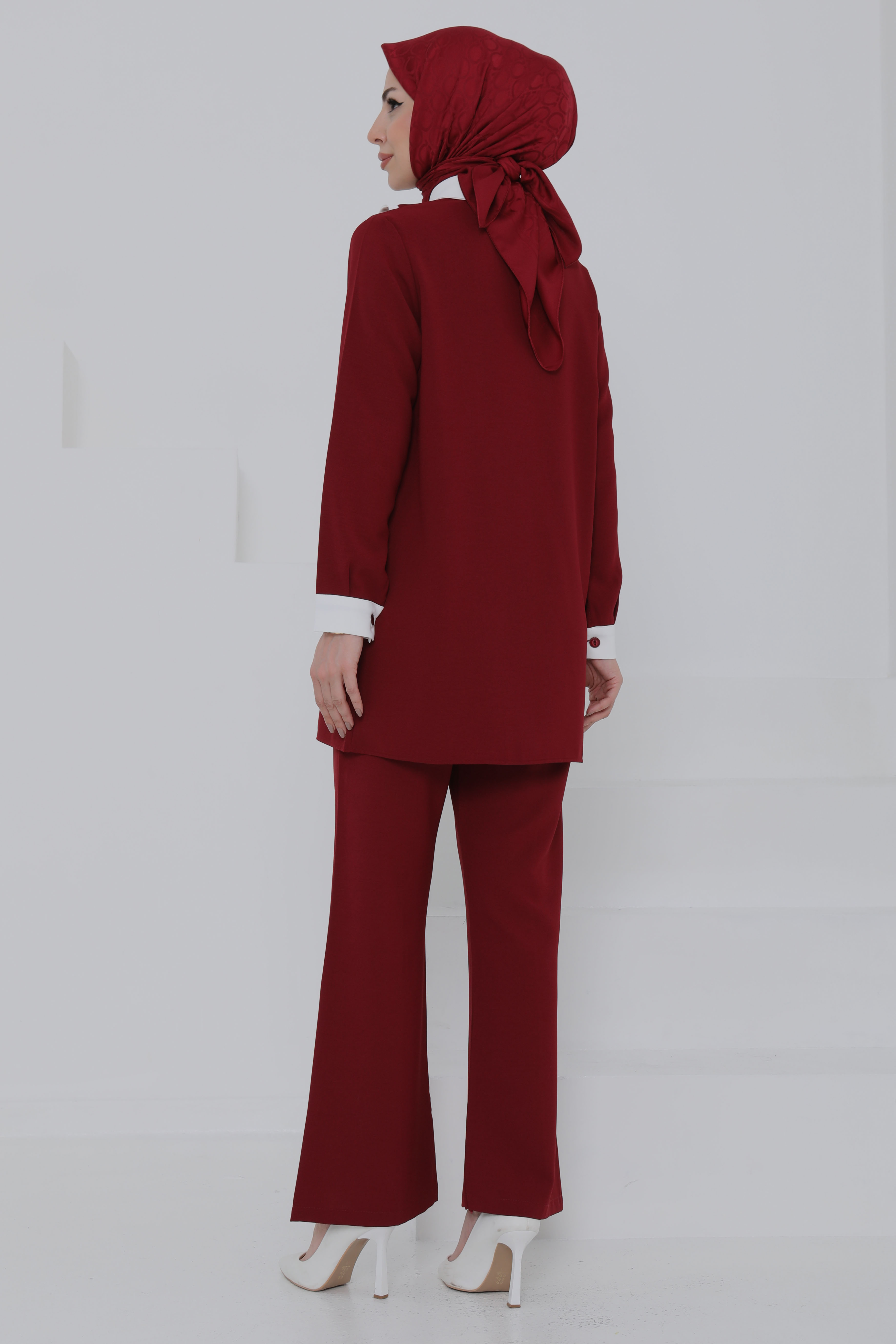Çift Yakalı Linda Takım - 27020 - 6