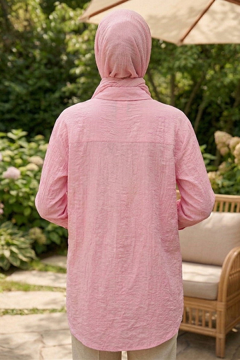 Çilek Tunik - 1308-PEMBE - 3