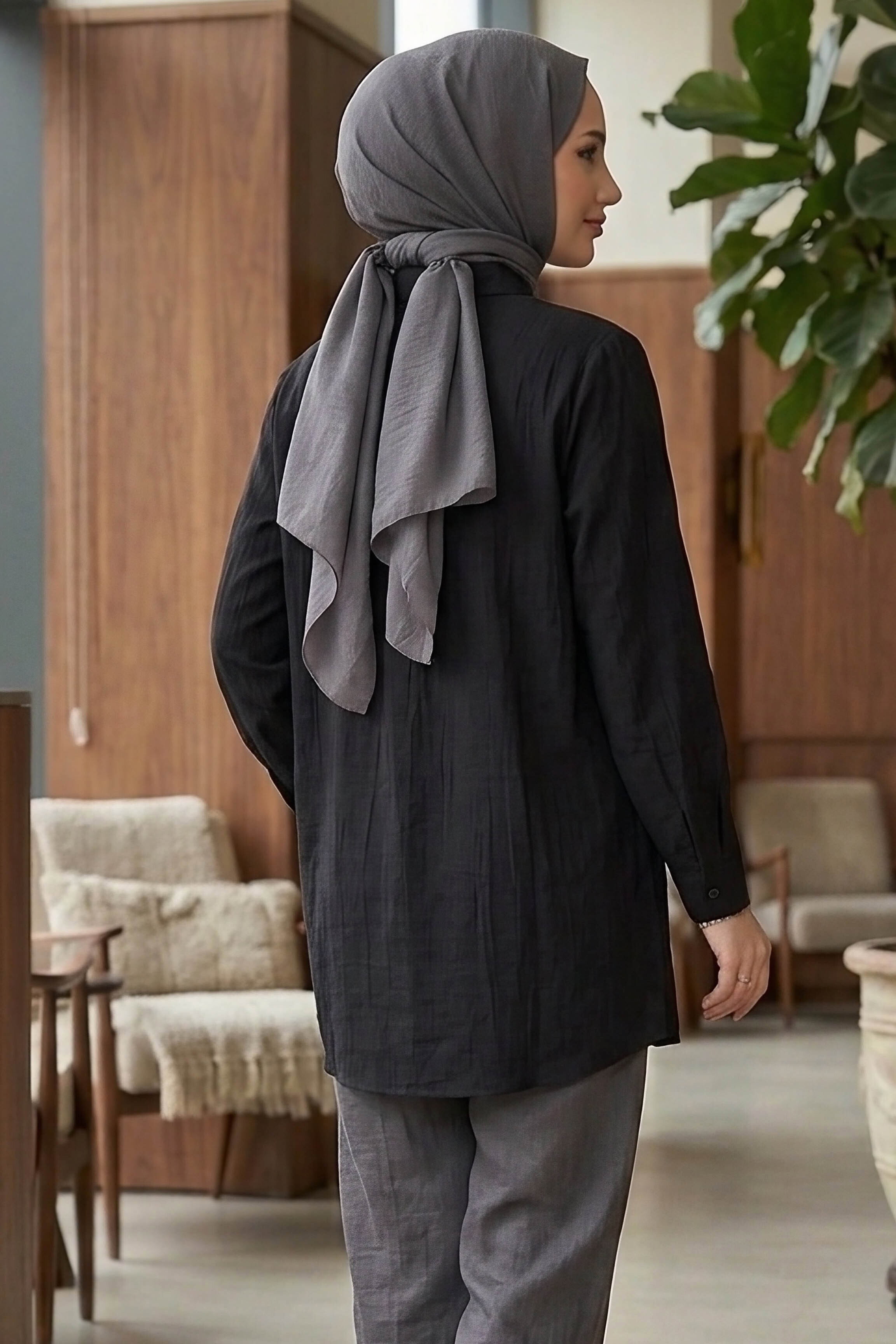 Çilek Tunik - 1308-SIYAH - 3