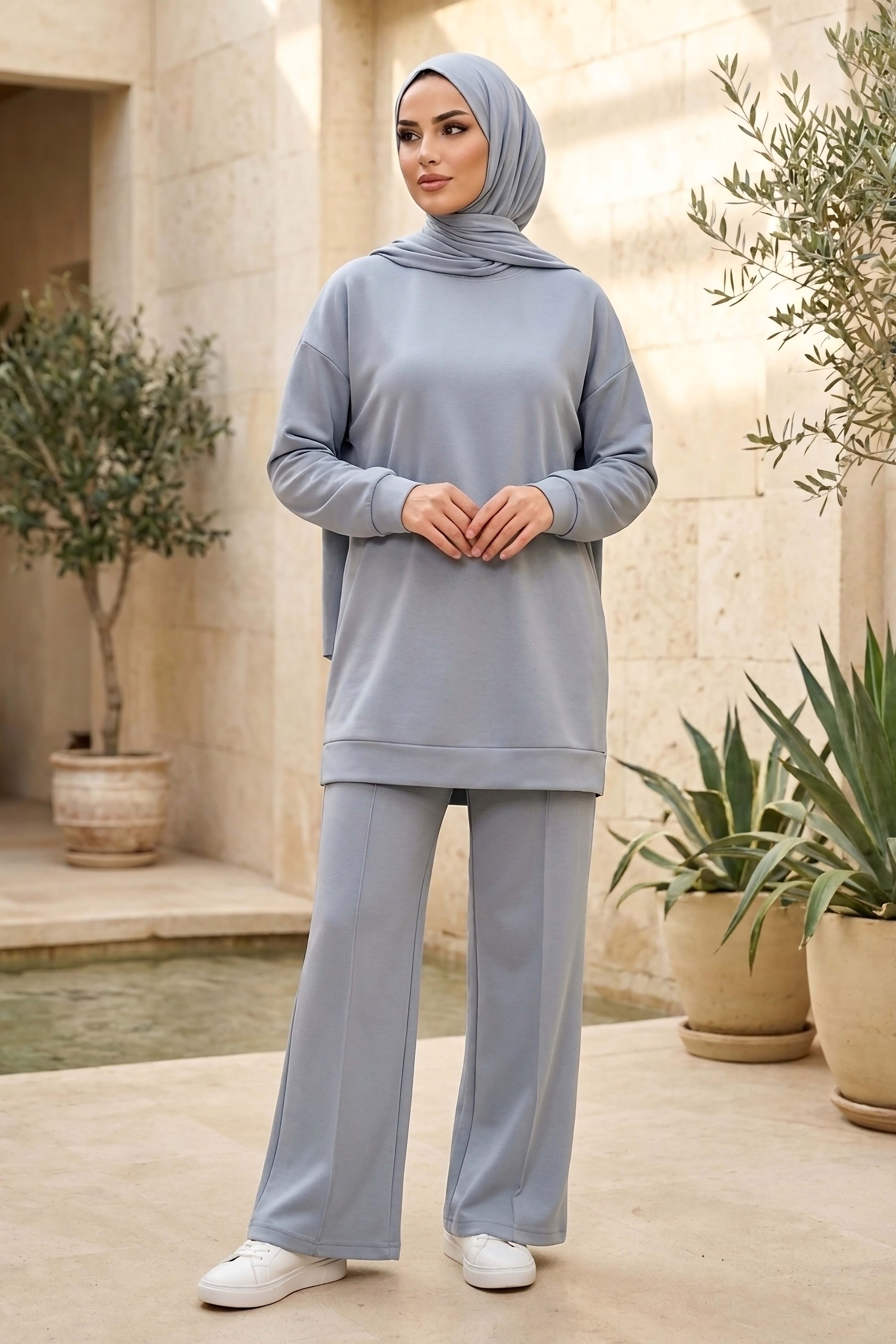 Çımalı İkili Takım - 2046-GRI - 1