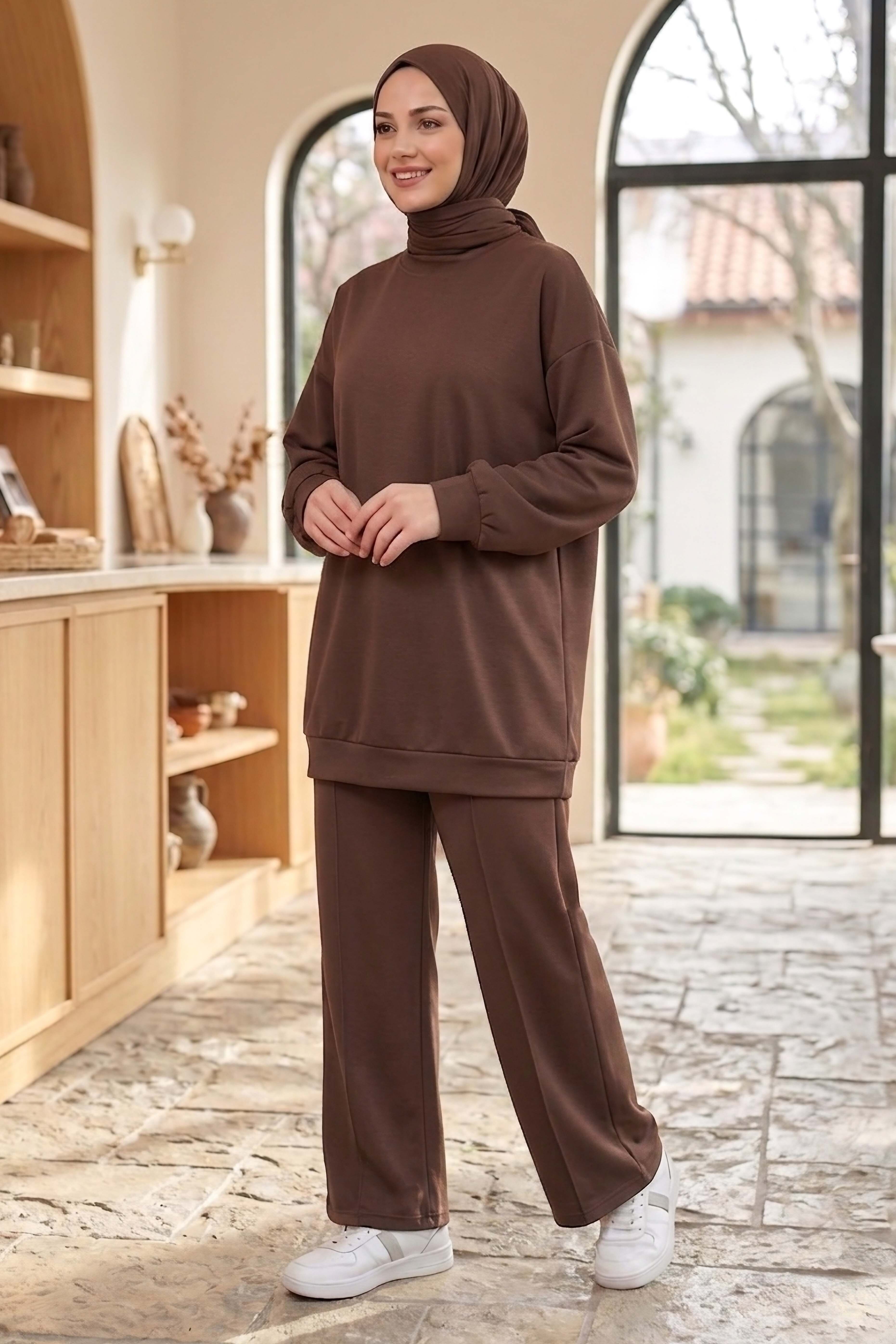 Çımalı İkili Takım - 2046-KAHVE - 2