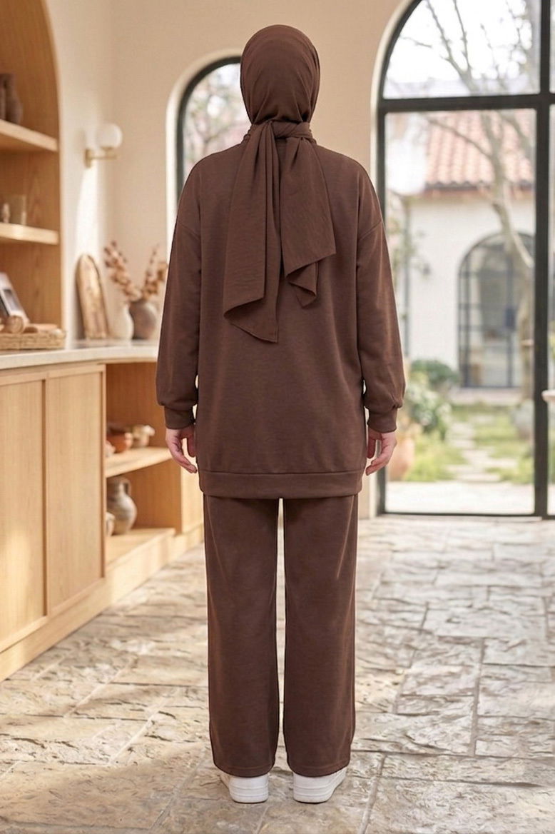 Çımalı İkili Takım - 2046-KAHVE - 3