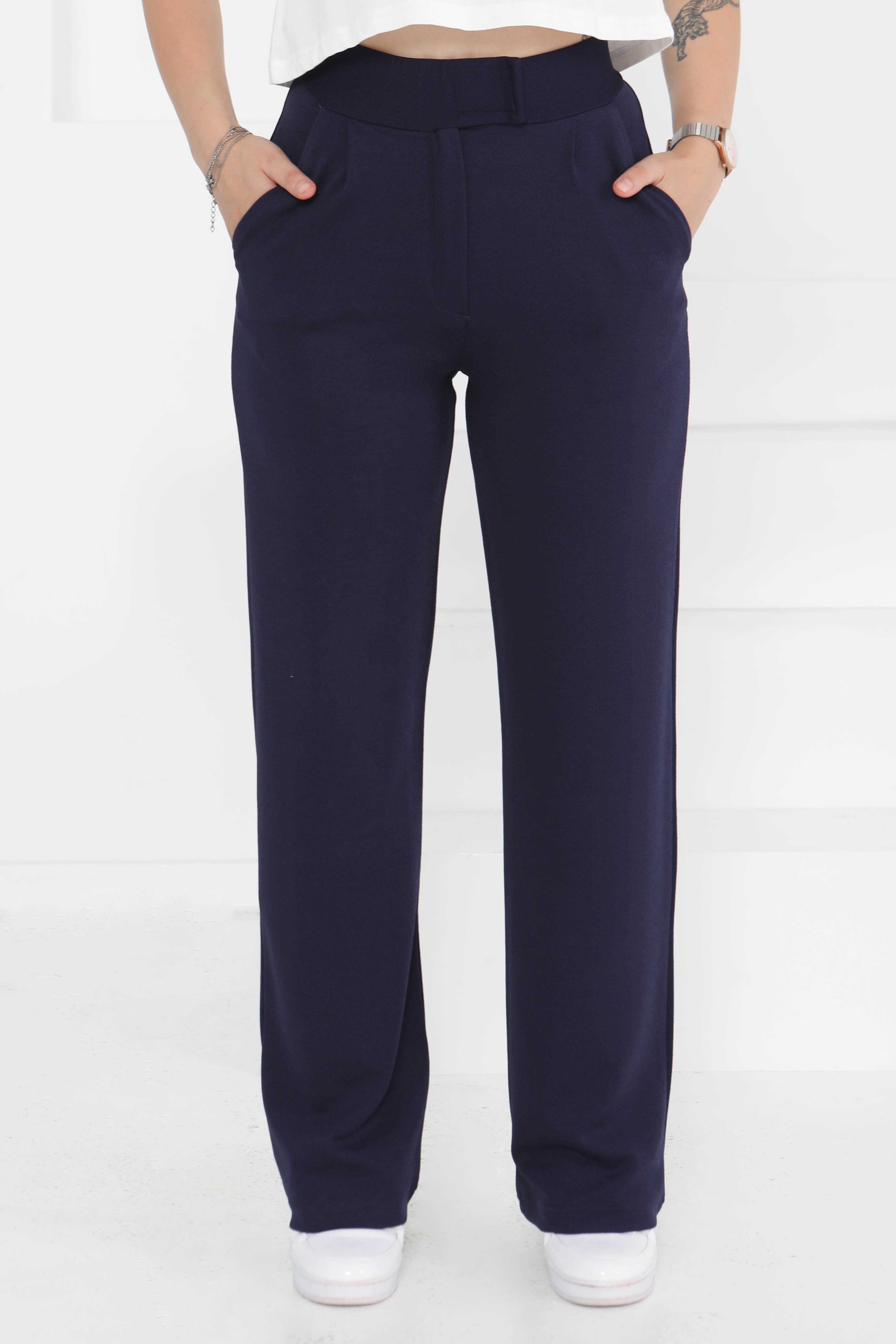 Cırtlı Spor Pantolon - 27351 - 2