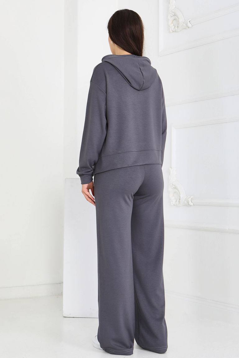 Çıtçıt Detaylı Modal İkili Takım - 27878-FUME - TOFİSA