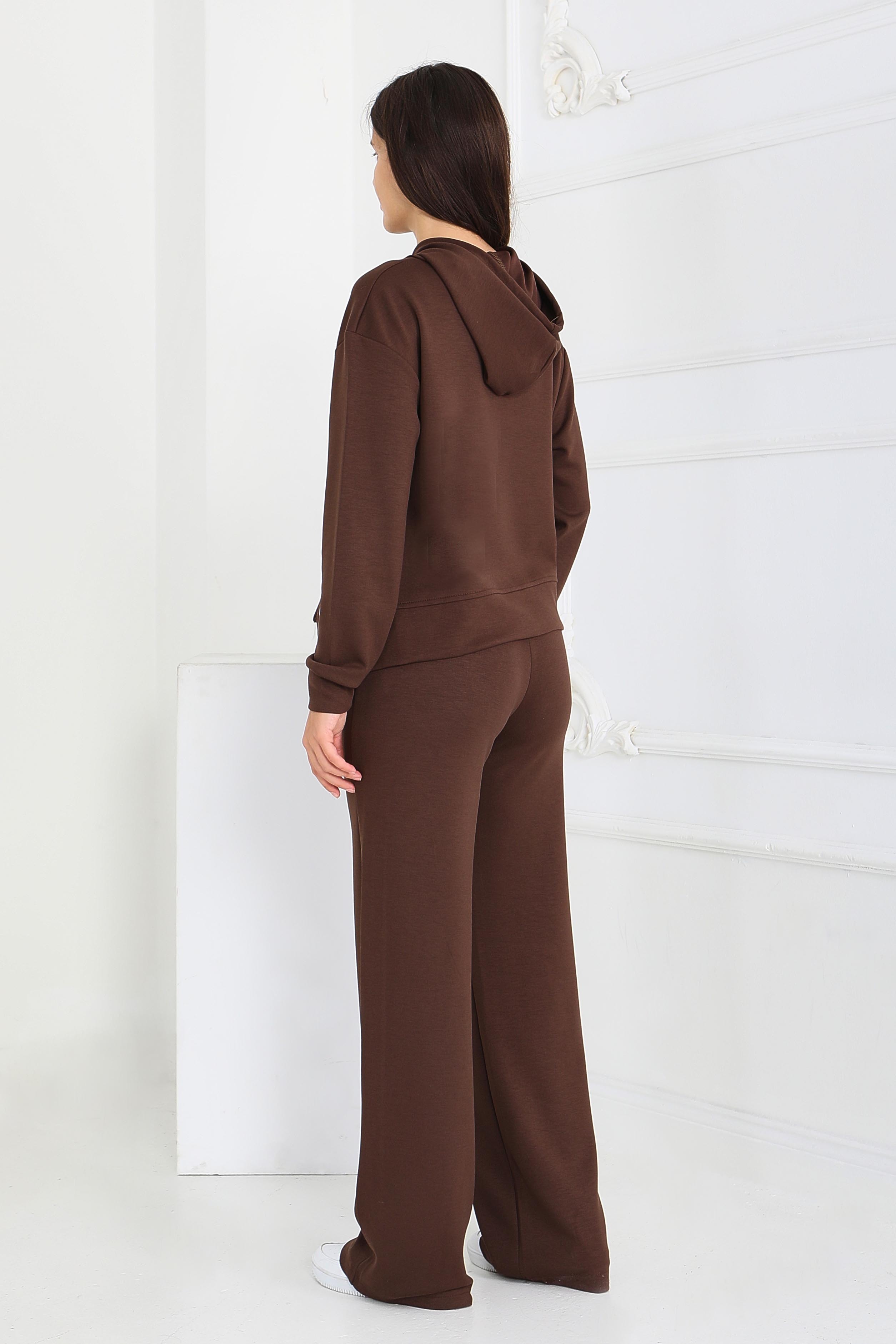 Çıtçıt Detaylı Modal İkili Takım - 27878-KAHVE - 4