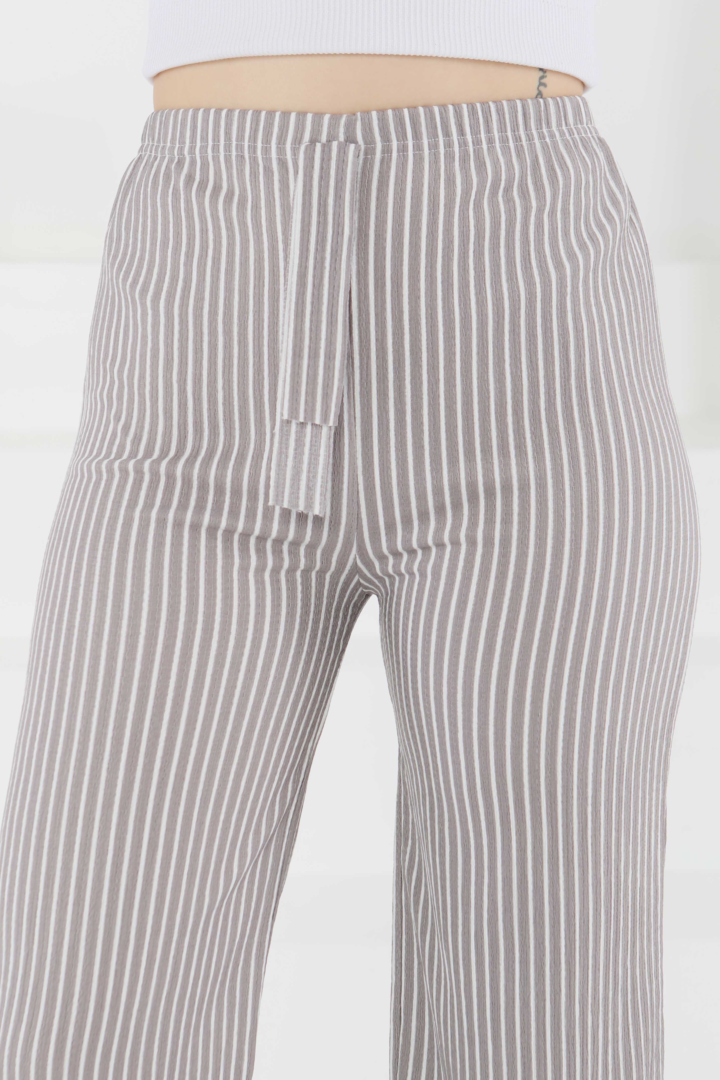 Çizgili Pantolon - 27449 - 2