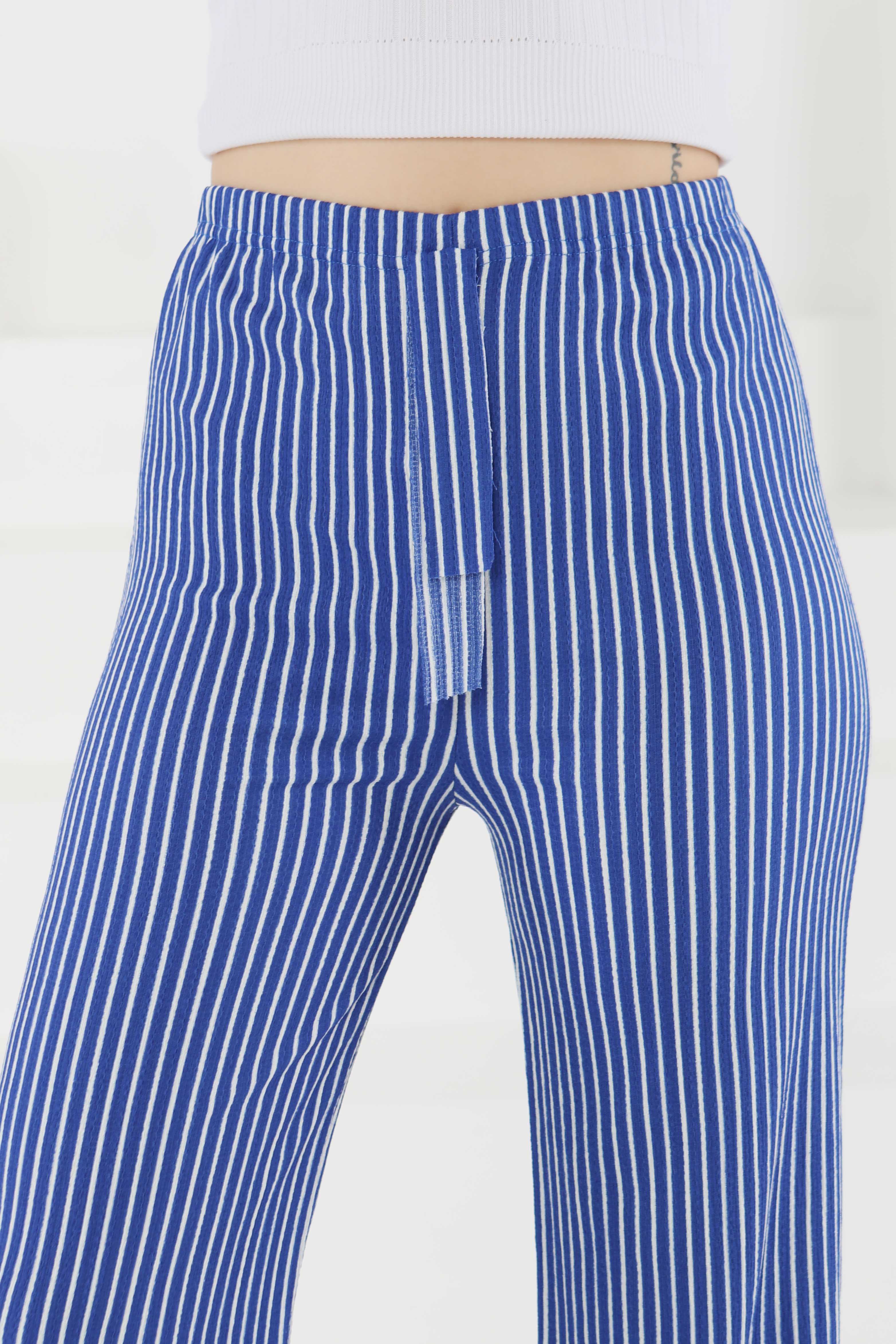 Çizgili Pantolon - 27449 - 2