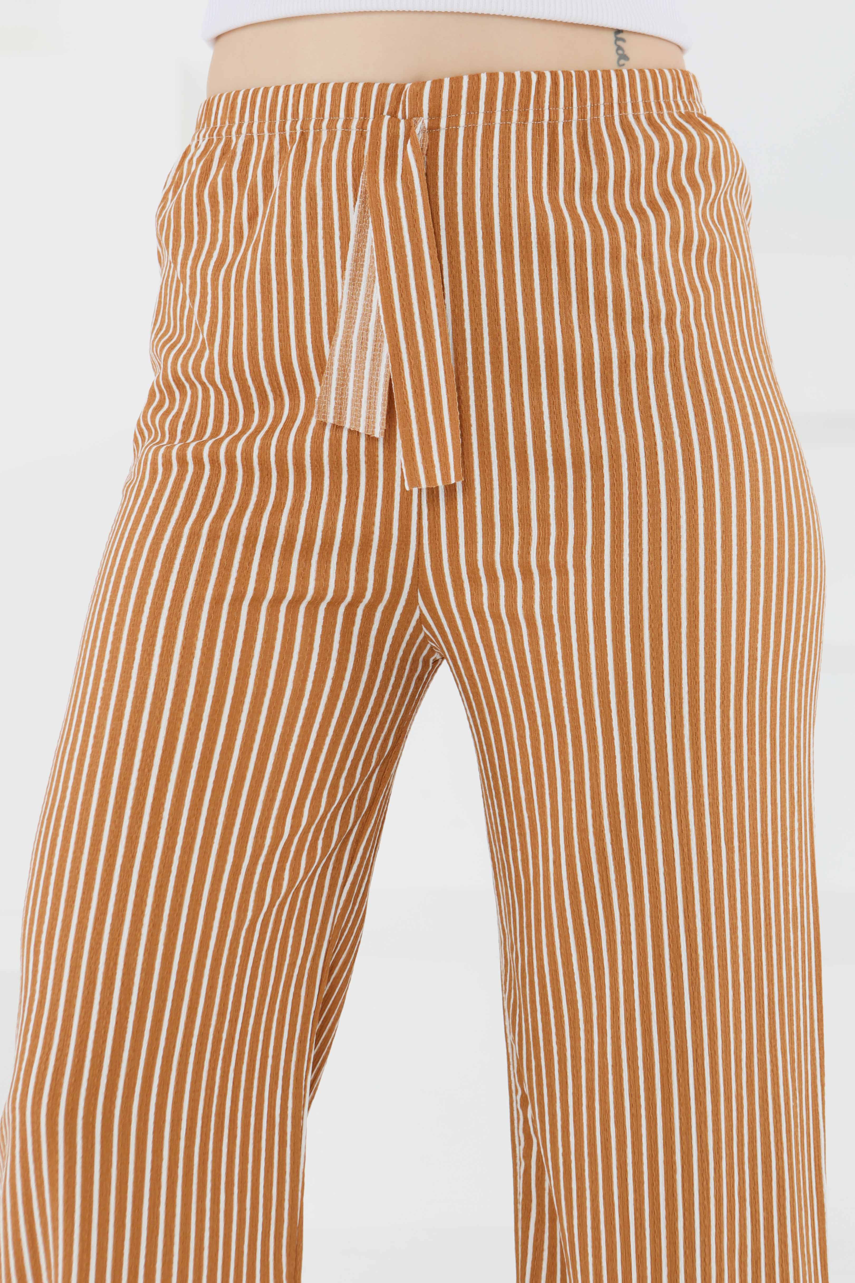 Çizgili Pantolon - 27449 - 2