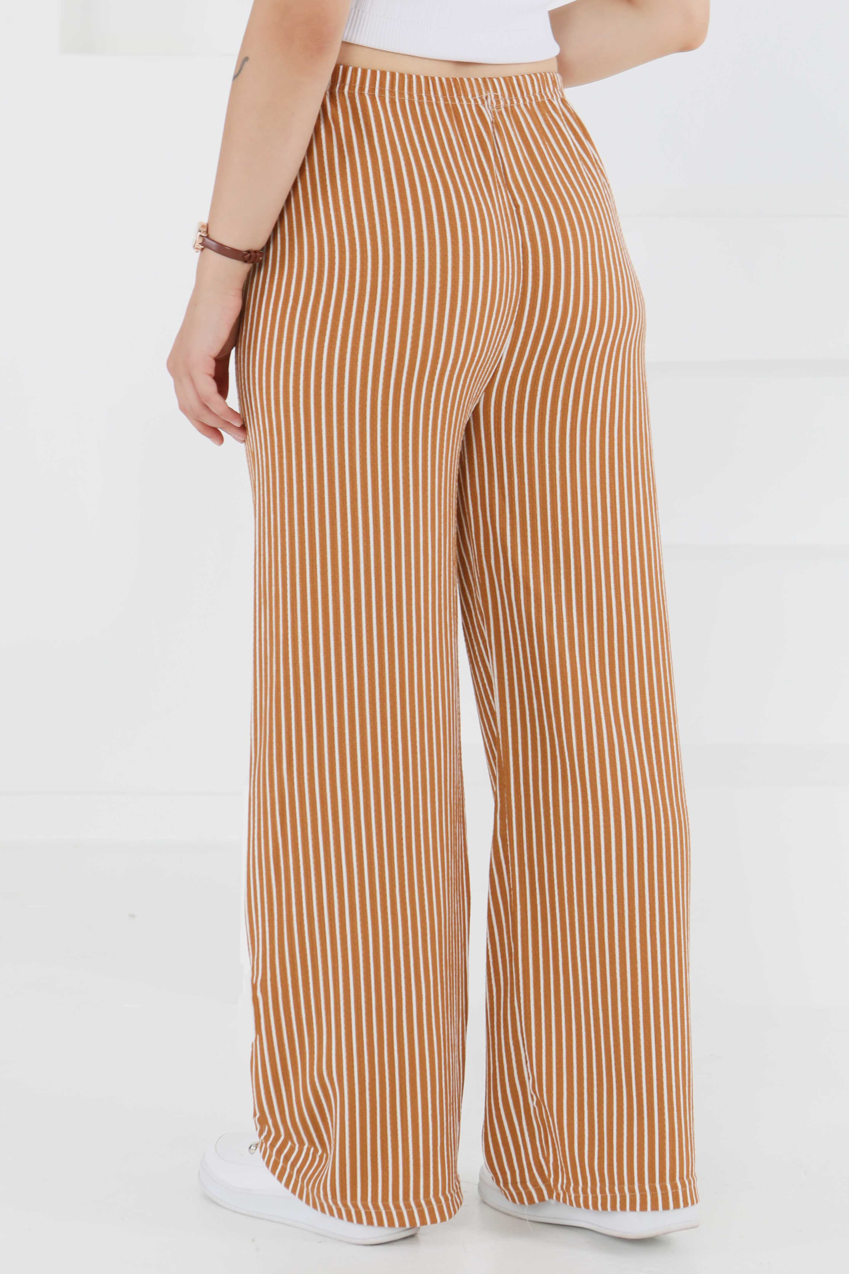 Çizgili Pantolon - 27449 - 4