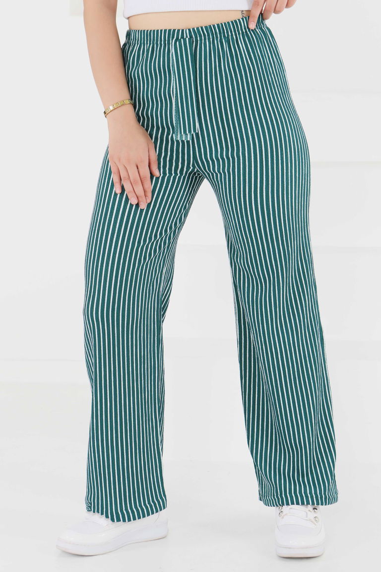 Çizgili Pantolon - 27449 - TOFİSA