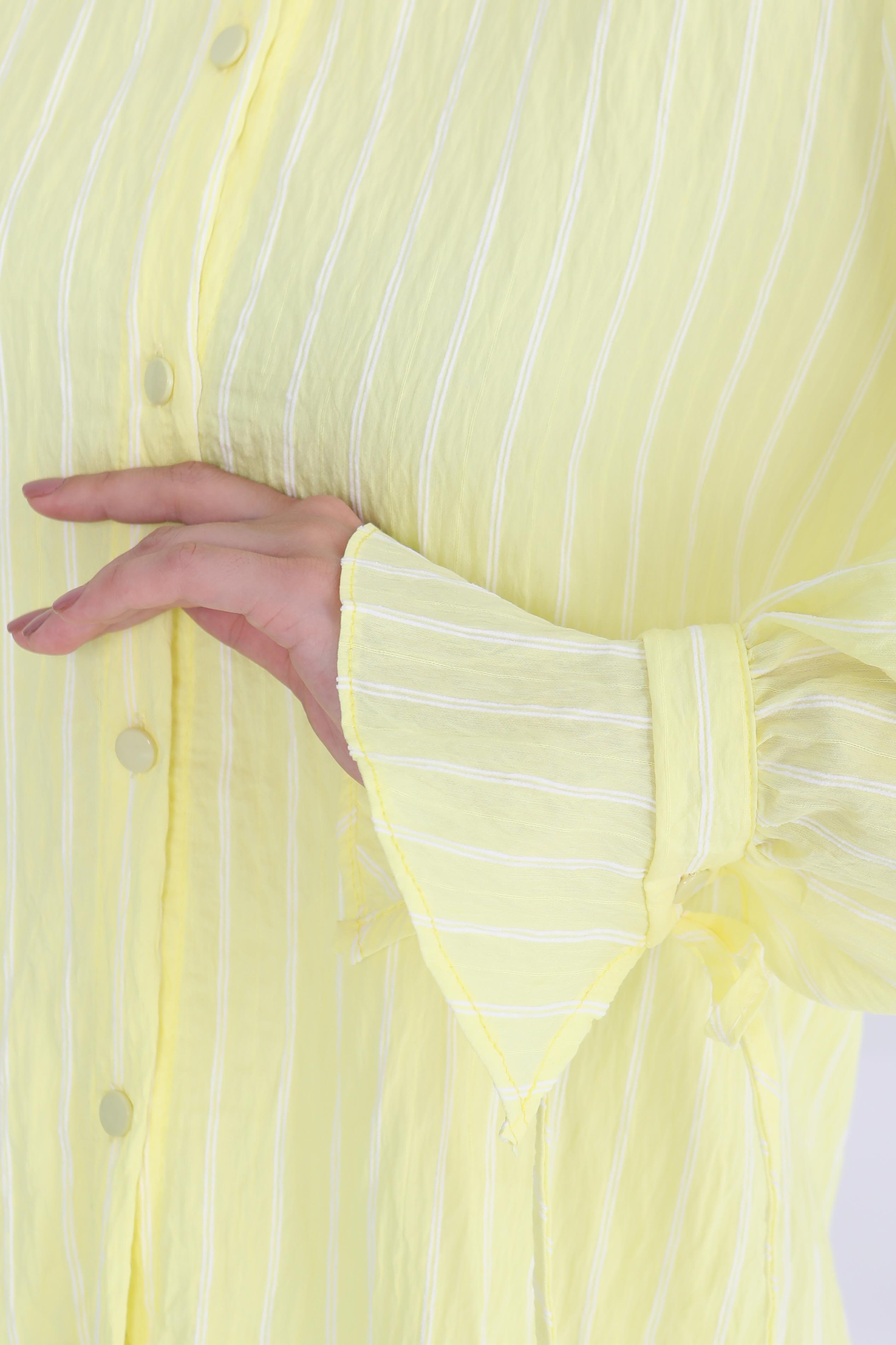 Çizgili Tunik - 27275 - 4