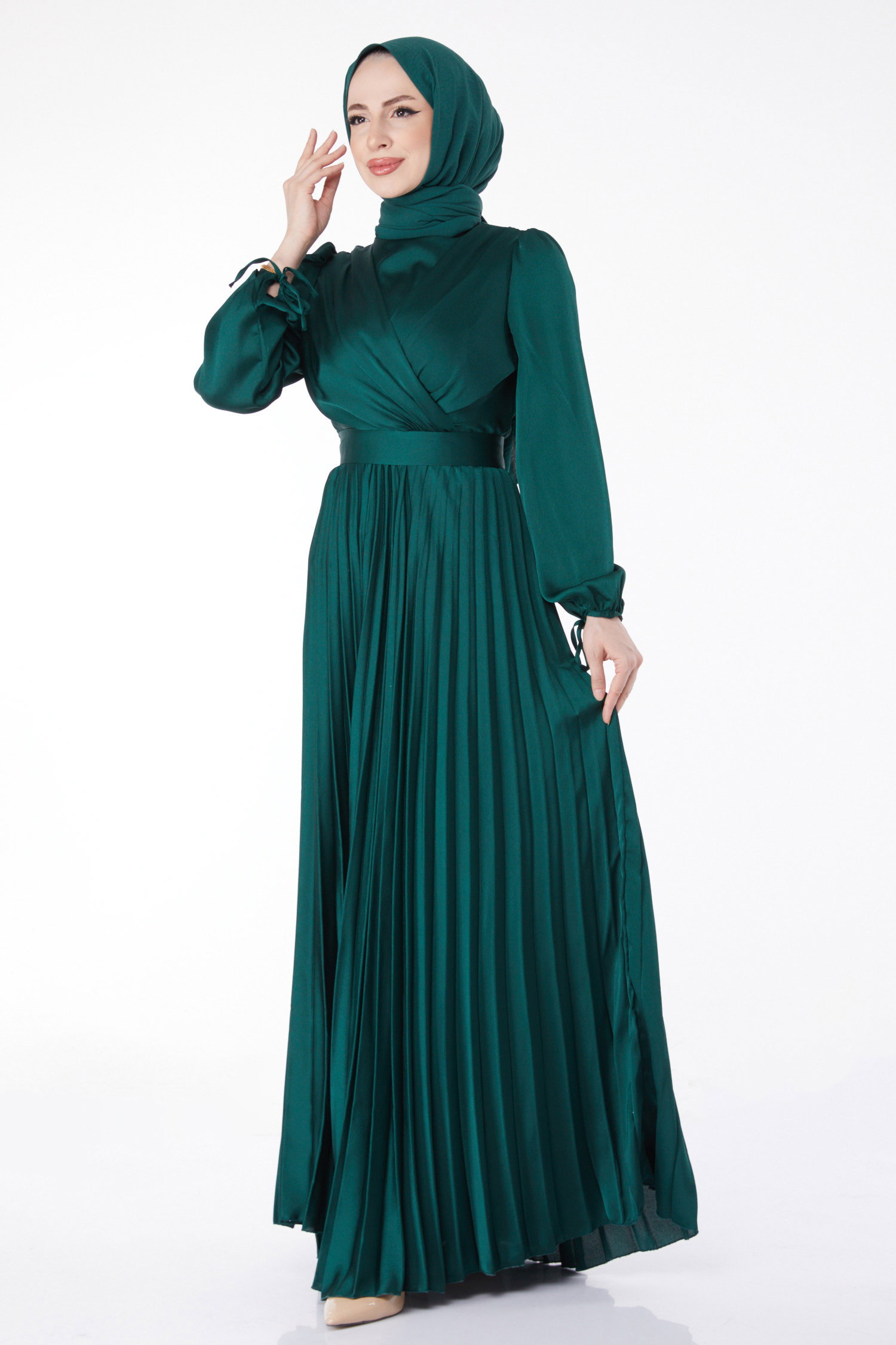 Çİzgili Yırtmaçlı Tunik - 27134 - 15