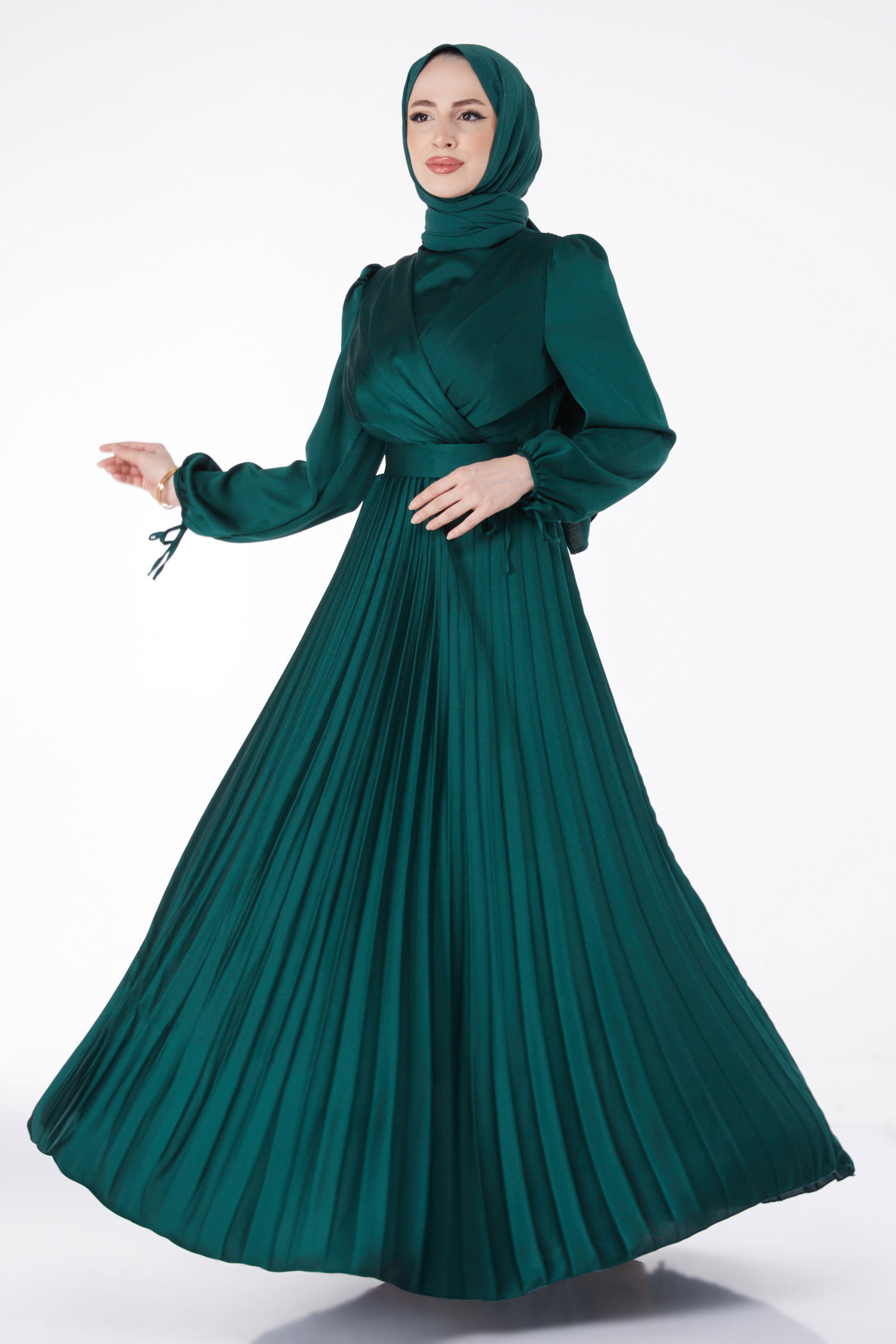 Çİzgili Yırtmaçlı Tunik - 27134 - 12