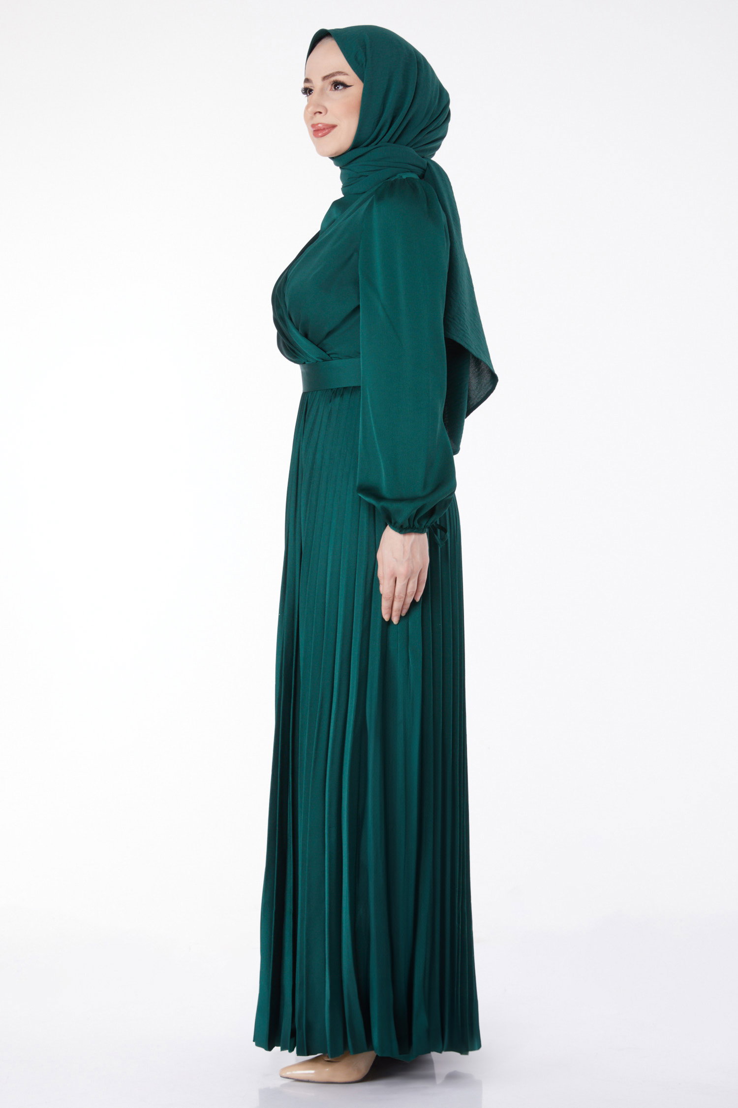 Çİzgili Yırtmaçlı Tunik - 27134 - 8