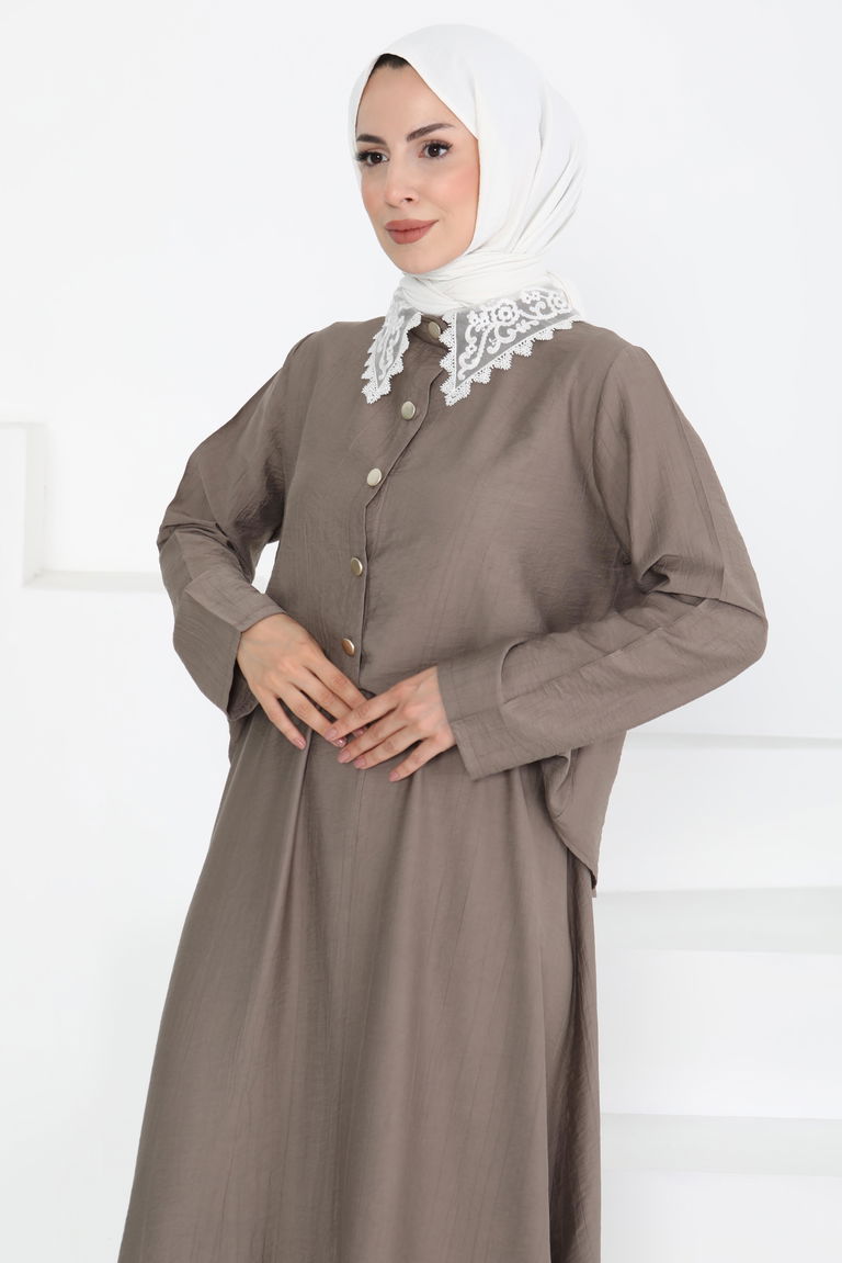 Dantel Yaka İkili Takım - 27179 - TOFİSA