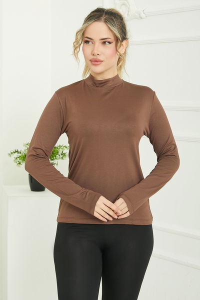 Dik Yaka Vizkon Badi Kahve - 26827 
