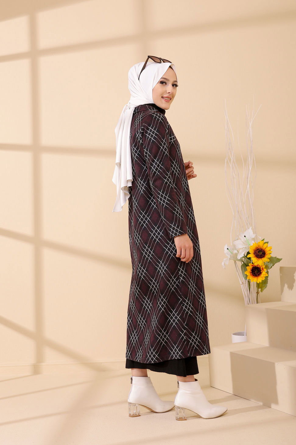 Düğmelı Kap Siyah - 3004 - 35