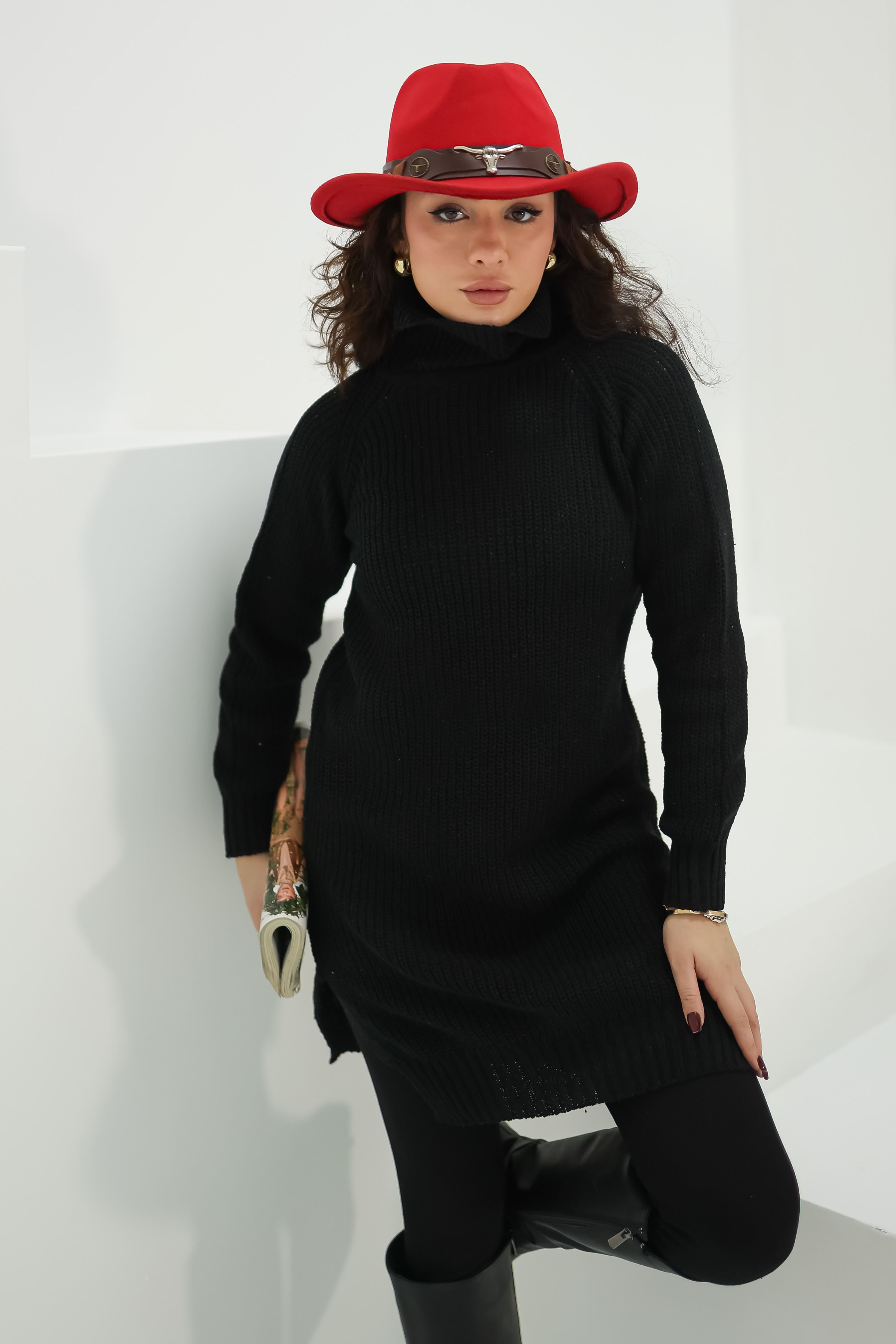 Triko Kazak Siyah - 26595 - 1