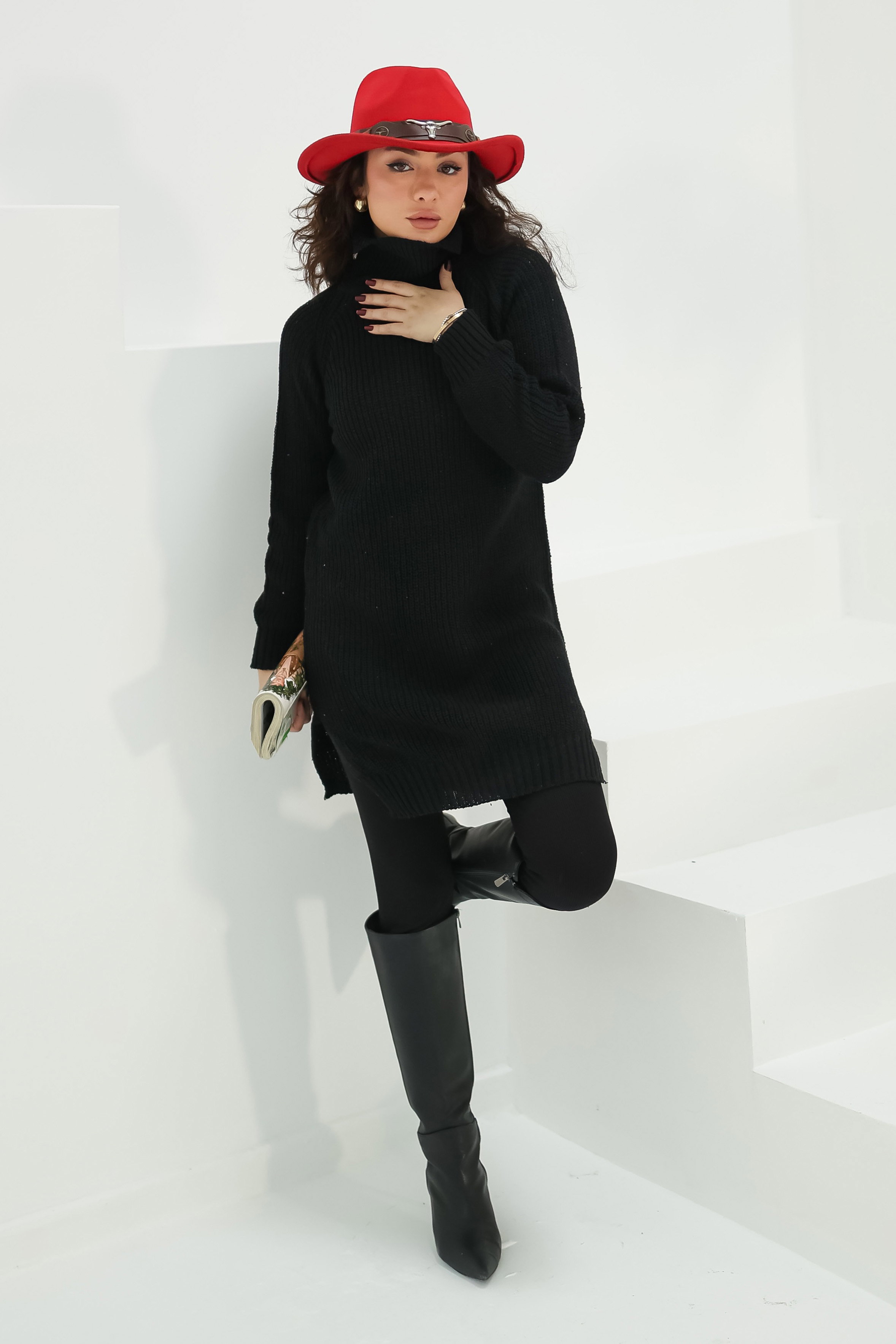 Triko Kazak Siyah - 26595 - 4