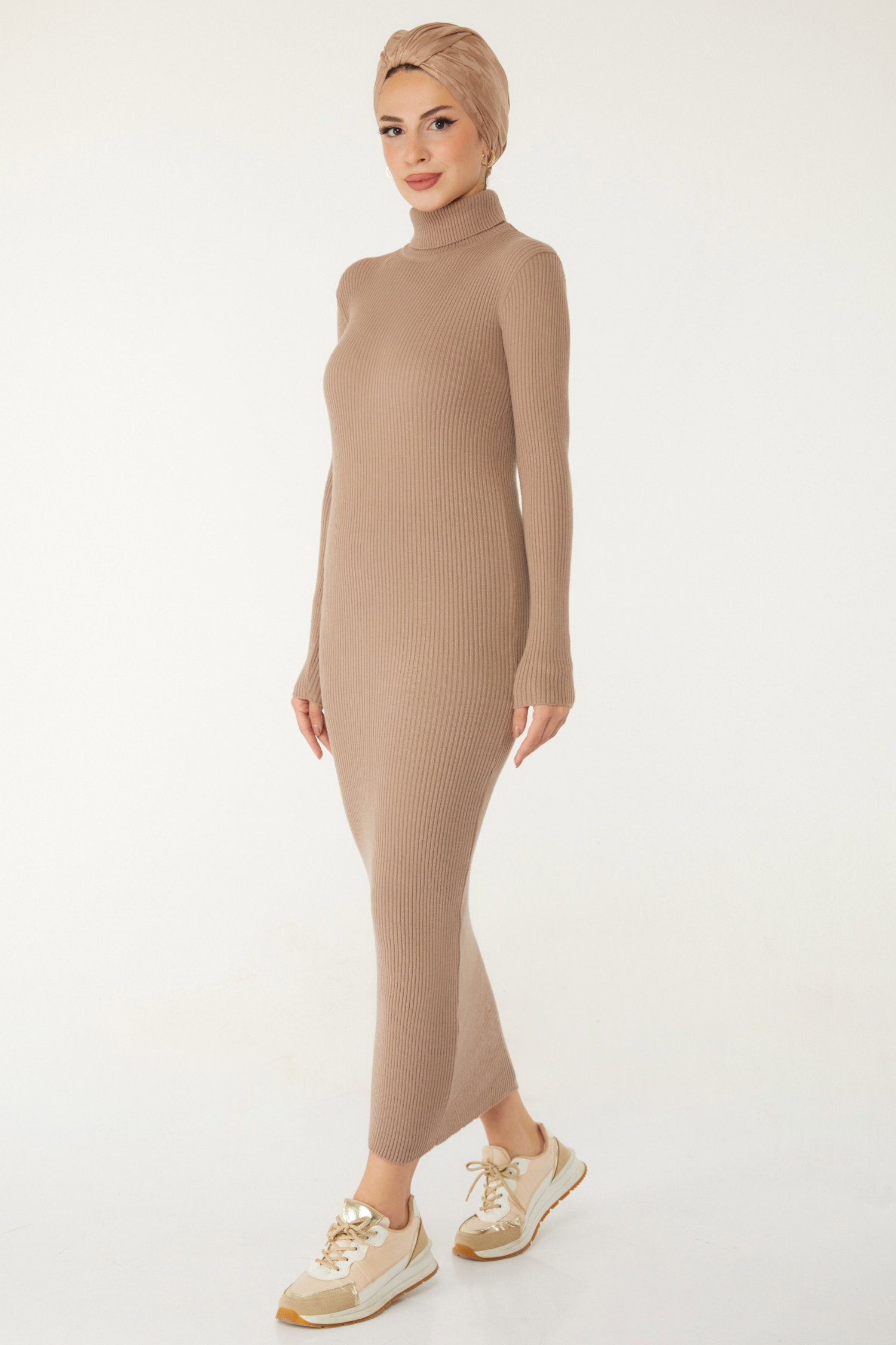 Triko Elbise Vizon - 26526 - 6