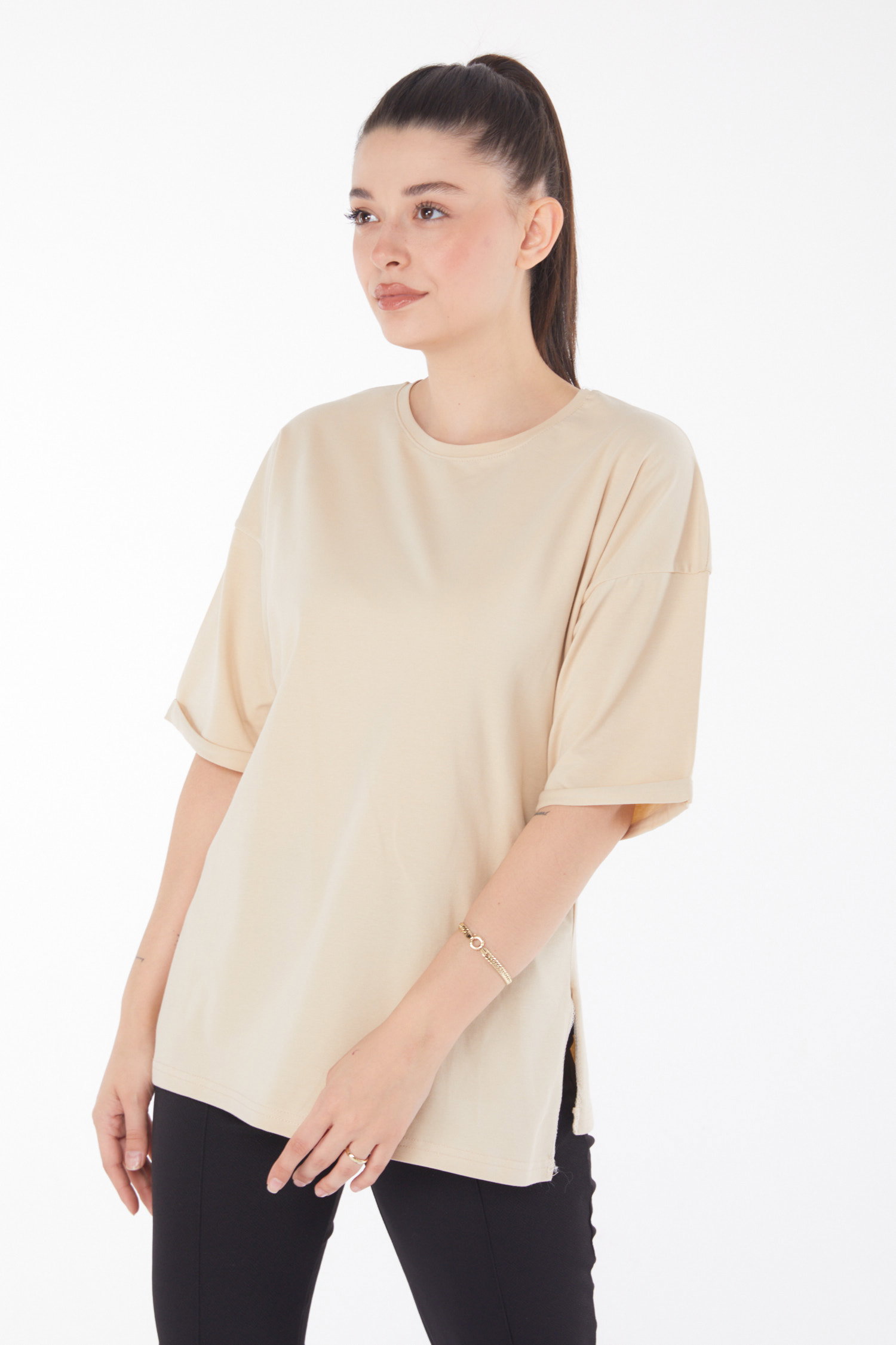 T-Shirt Bej - 25850 - 3