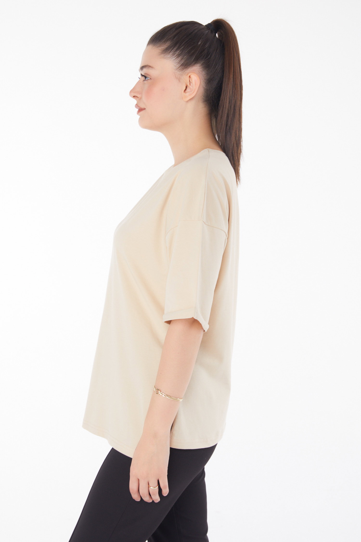 T-Shirt Bej - 25850 - 4