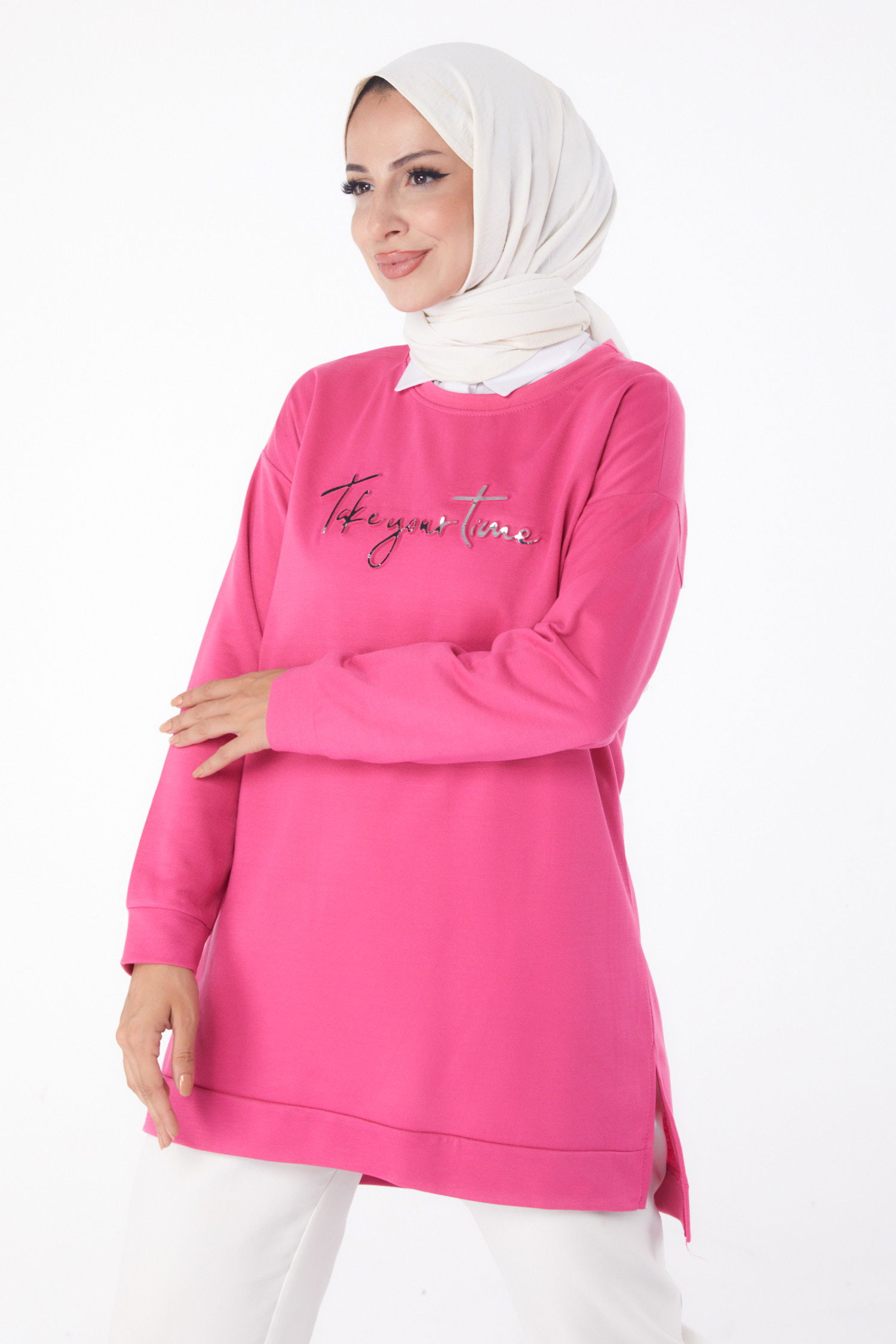 Sweat Fuşya - 26199 - 2