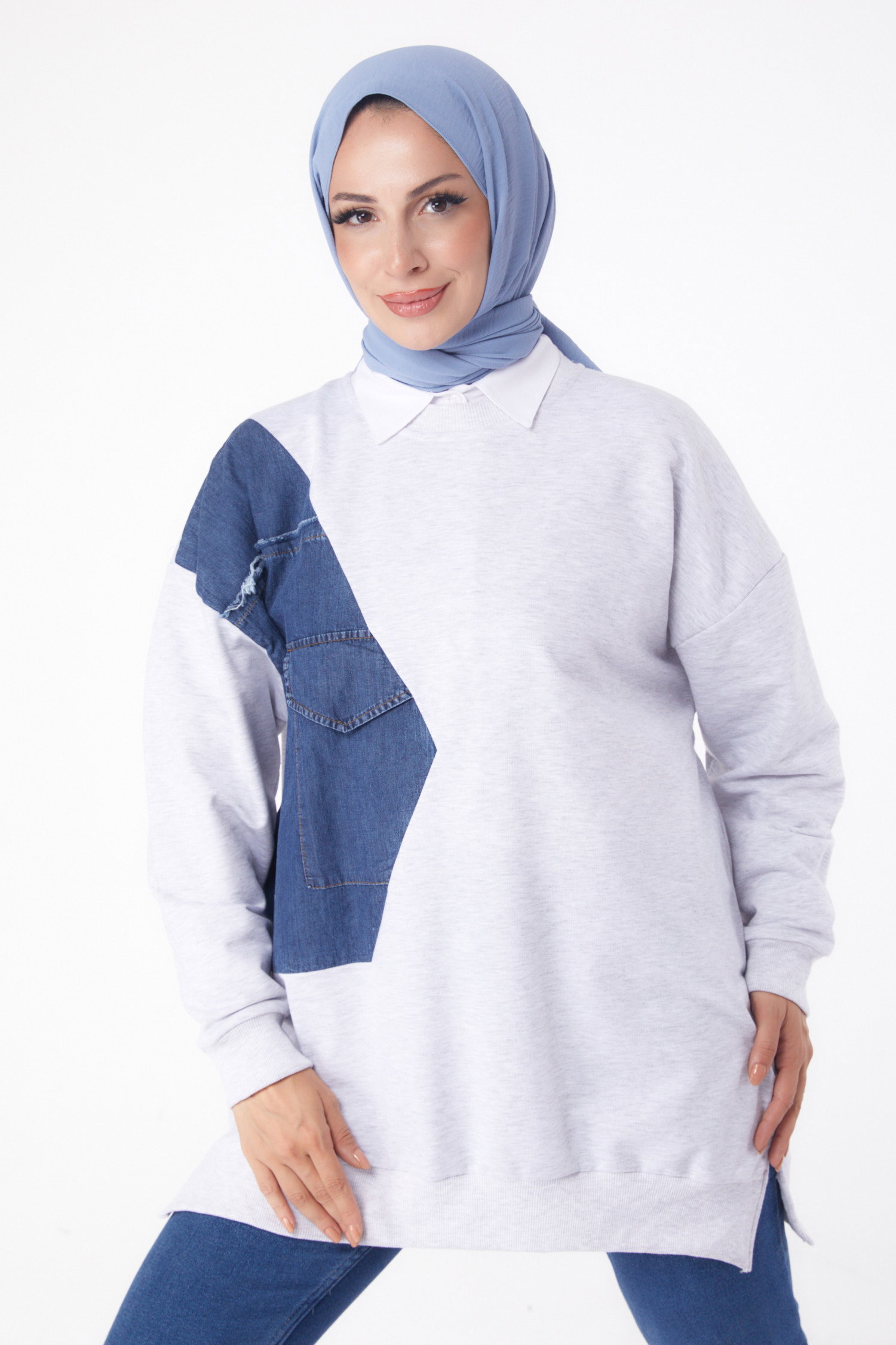 Garnili Sweat Gri - 26224 - 1