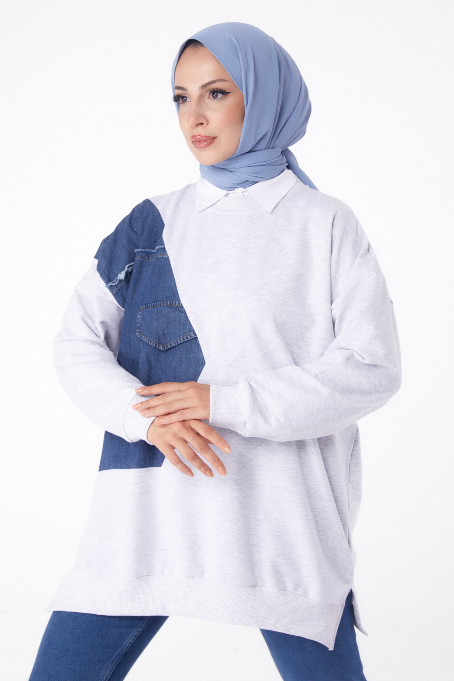 Garnili Sweat Gri - 26224 - 2