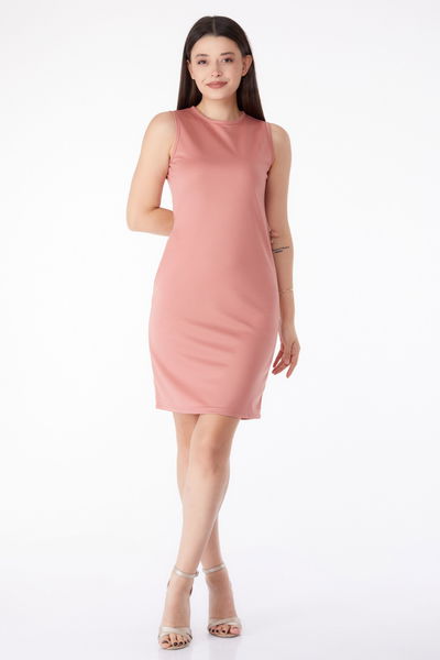 Mini Elbise Gül - 13186 