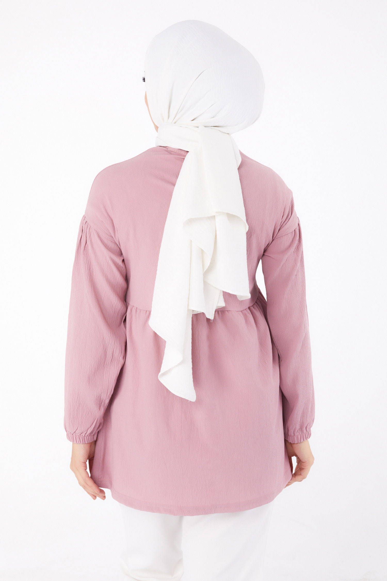 Taşlı Tunik Gül - 13294 - 4
