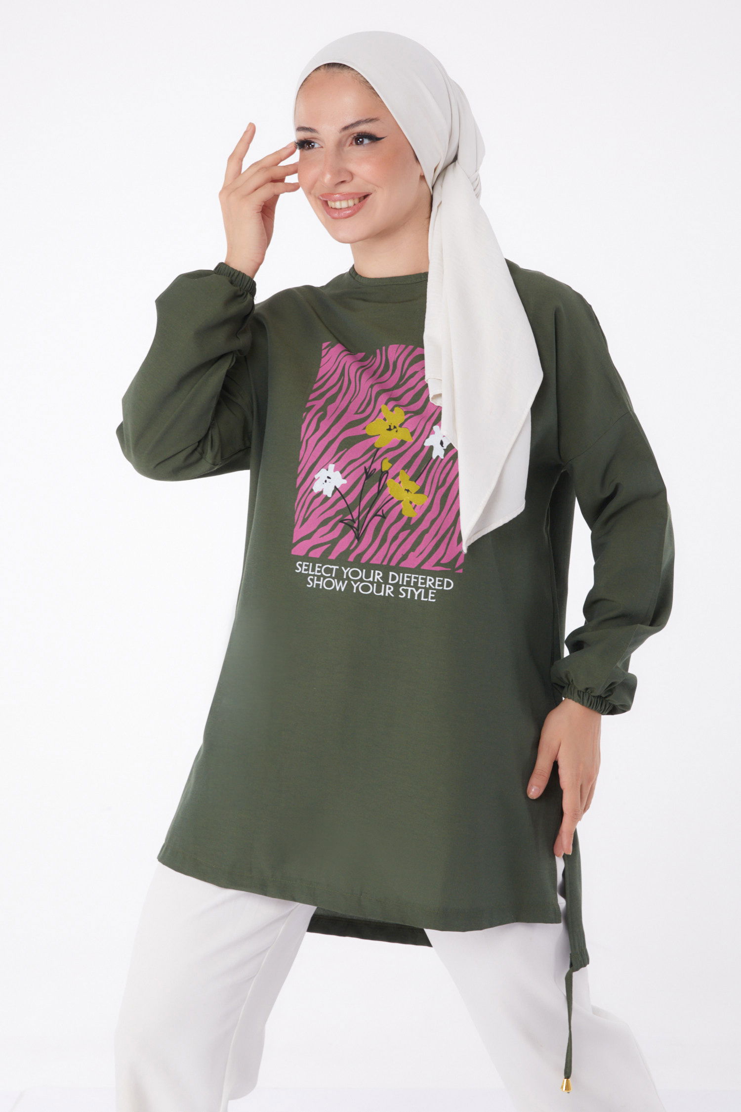 Tunik Haki - 10812 - 3