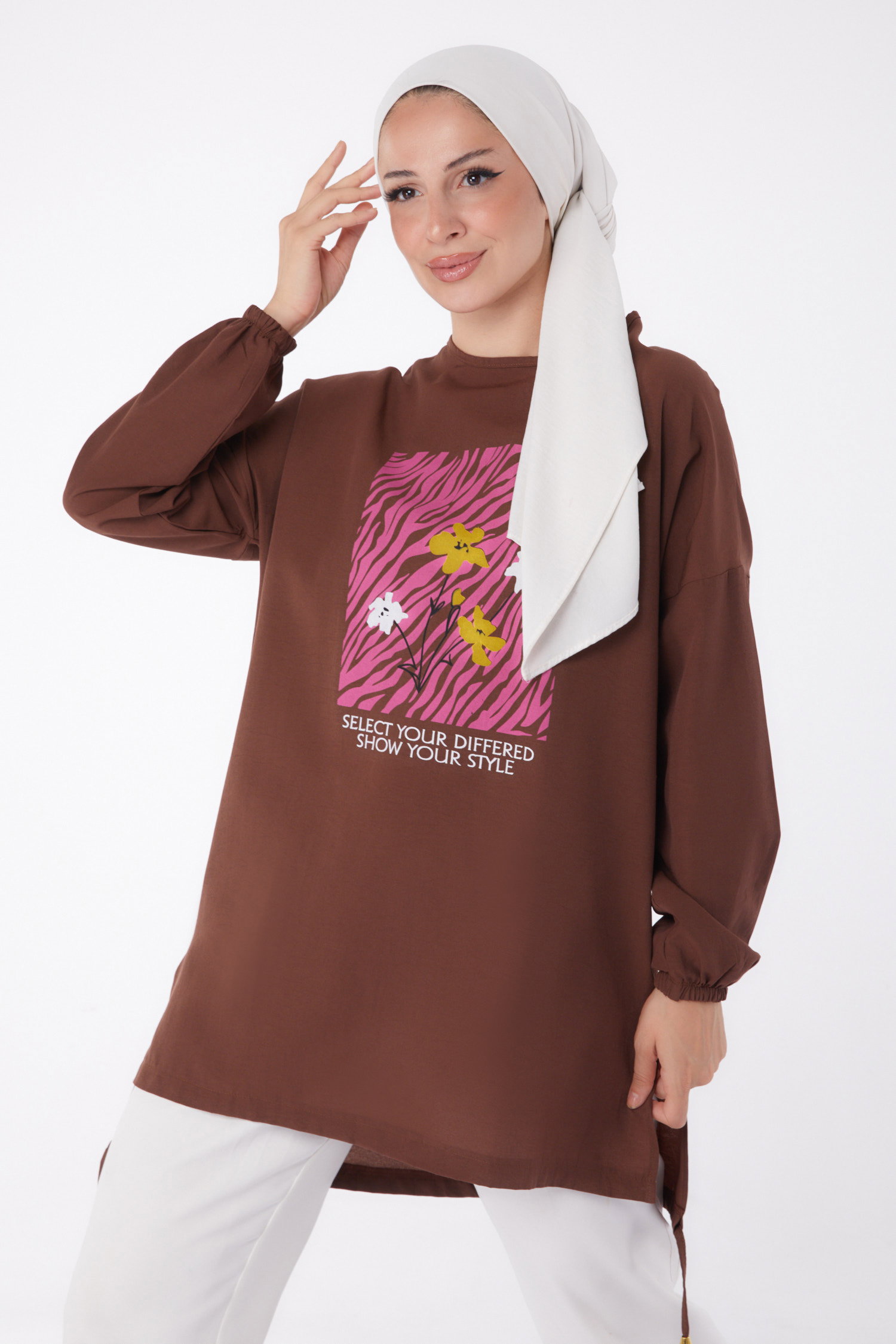 Tunik Kahve - 10812 - 1